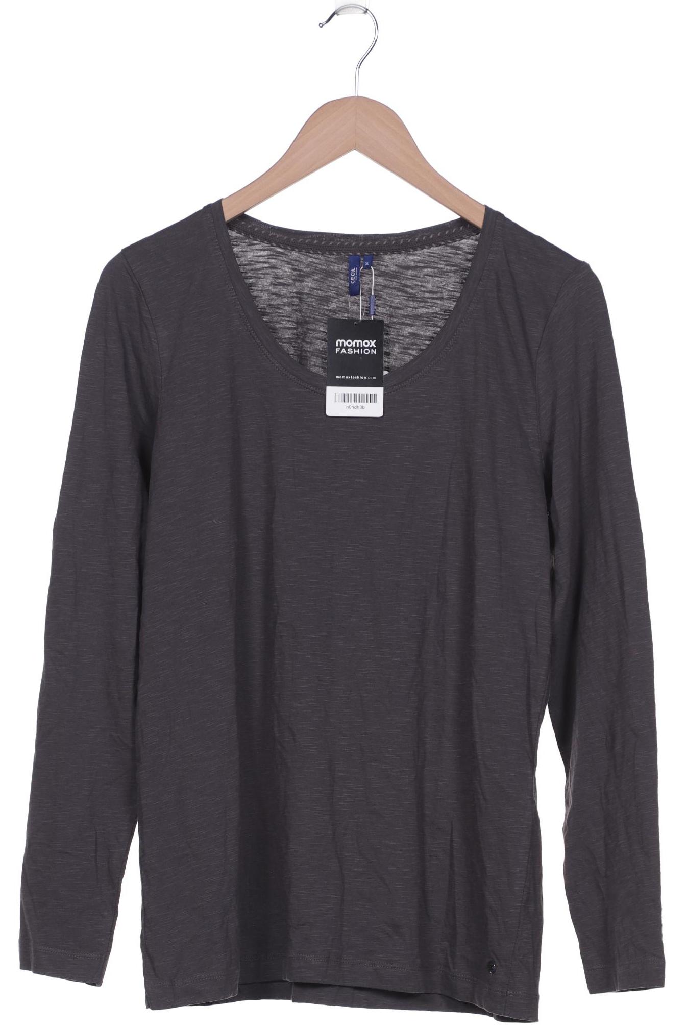 

Gerry Weber Damen Langarmshirt, grau, Gr. 44