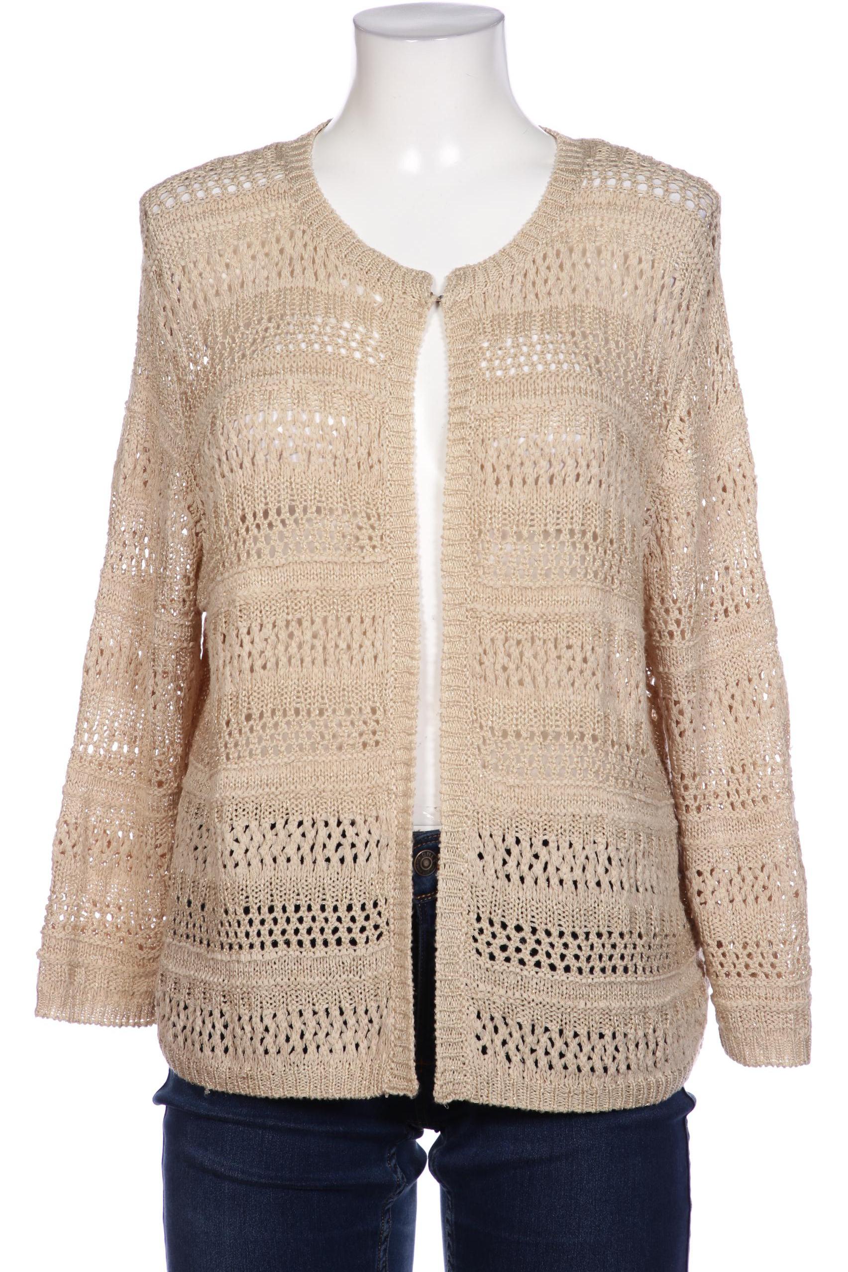 

Gerry Weber Damen Strickjacke, beige, Gr. 42