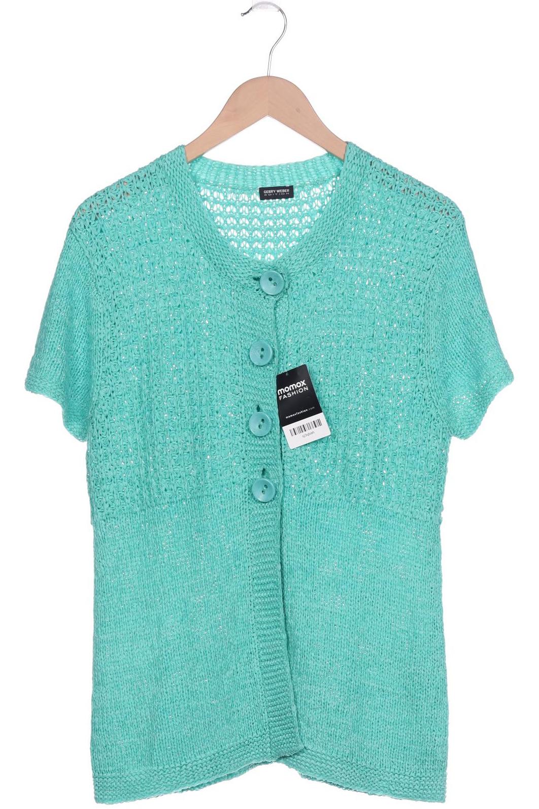 

Gerry Weber Damen Strickjacke, türkis, Gr. 42