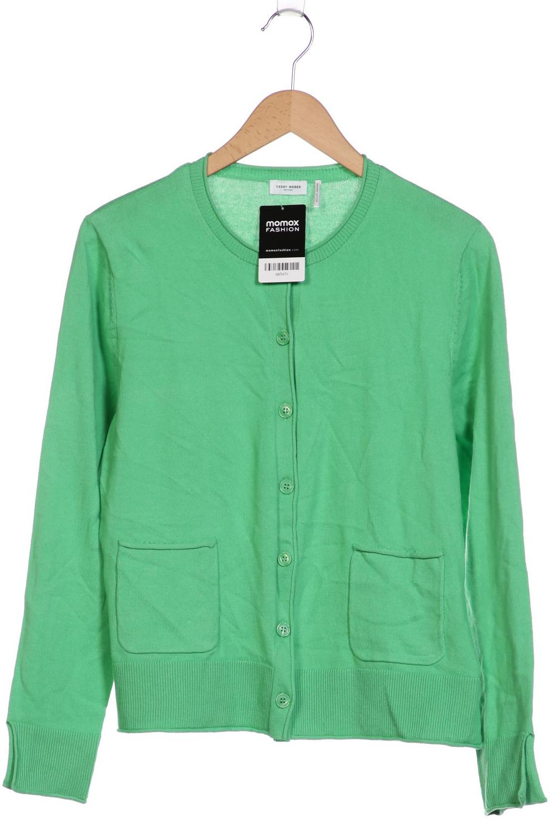 

Gerry Weber Damen Strickjacke, grün, Gr. 42