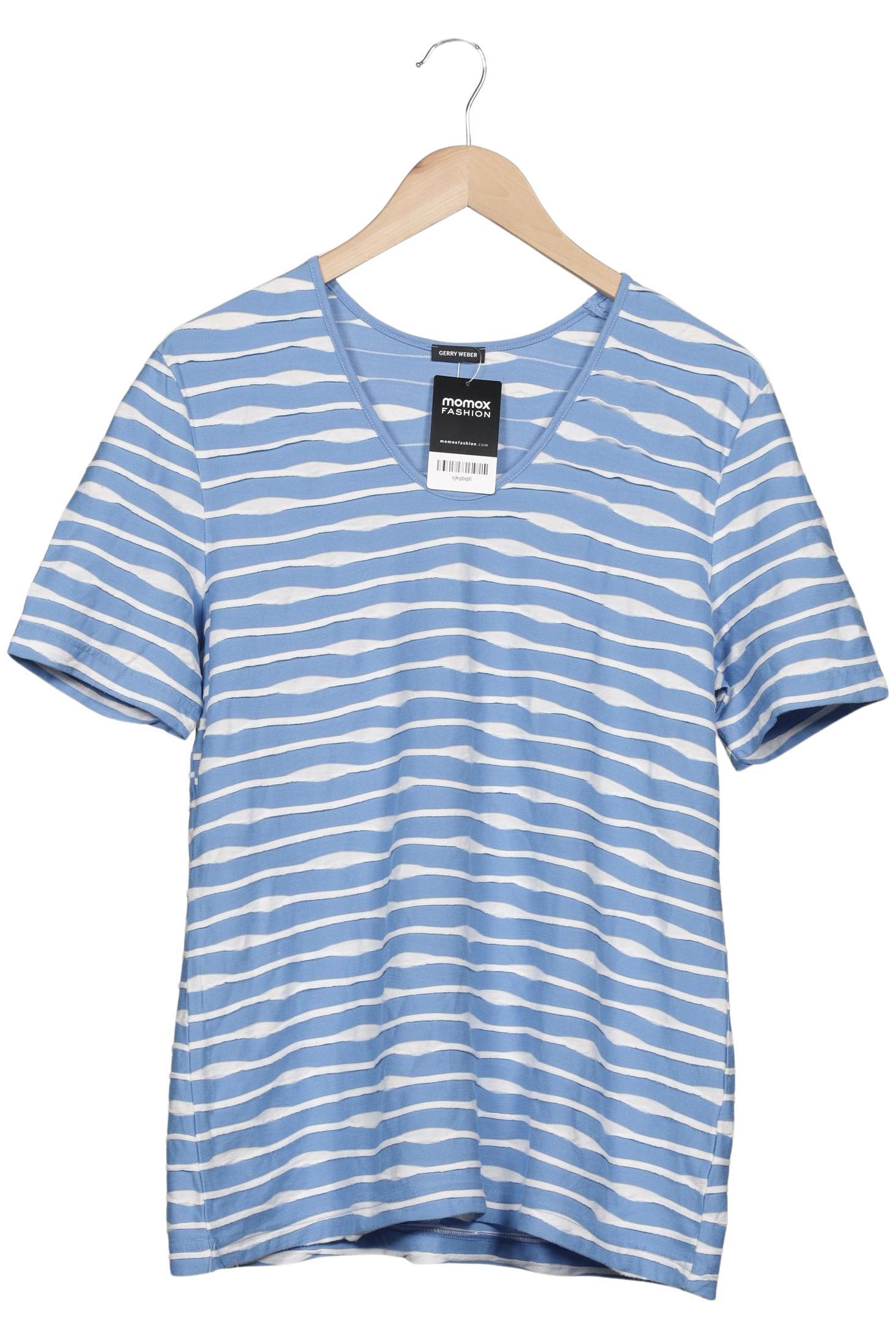 

Gerry Weber Damen T-Shirt, blau, Gr. 44