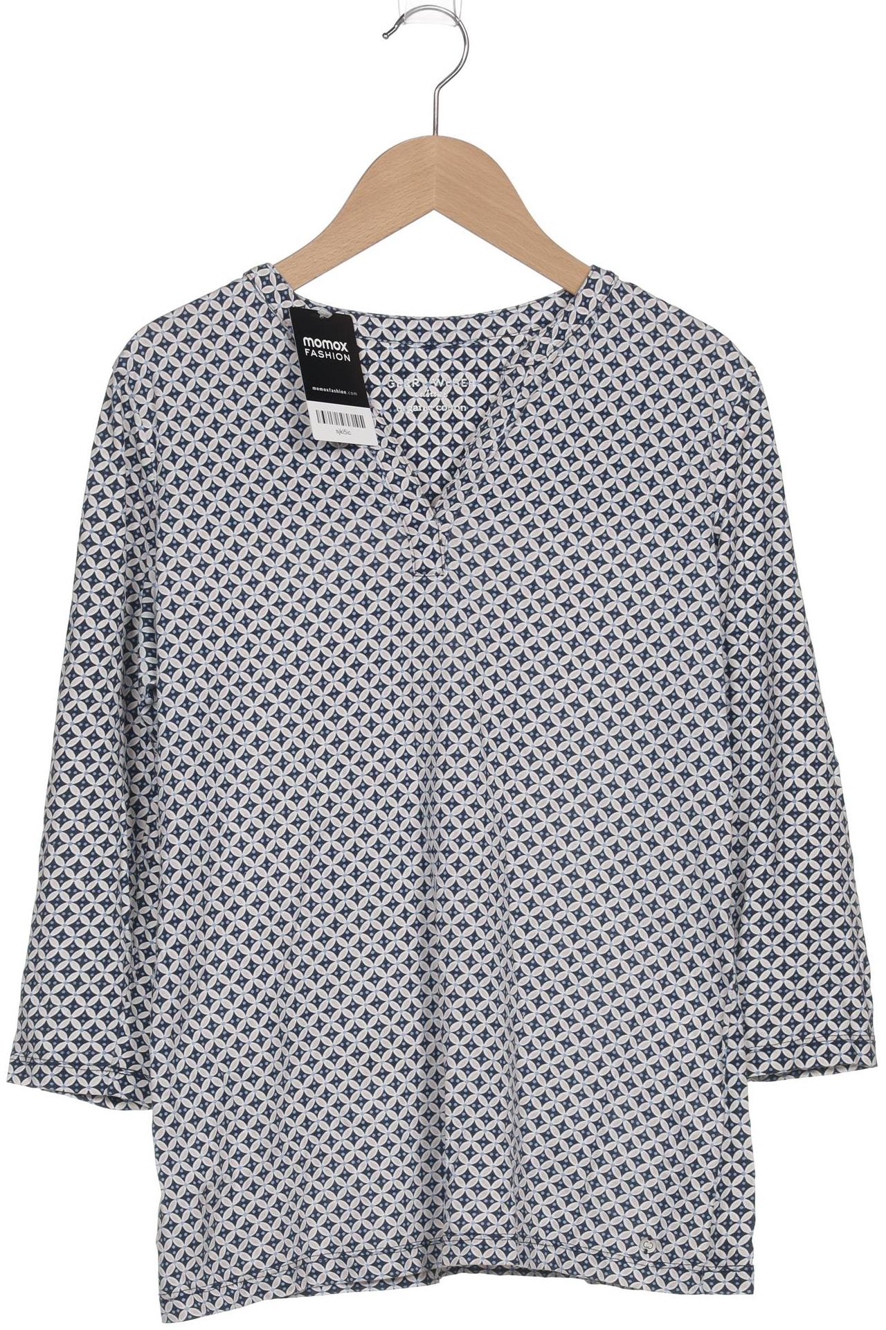 

Gerry Weber Damen Langarmshirt, blau, Gr. 38