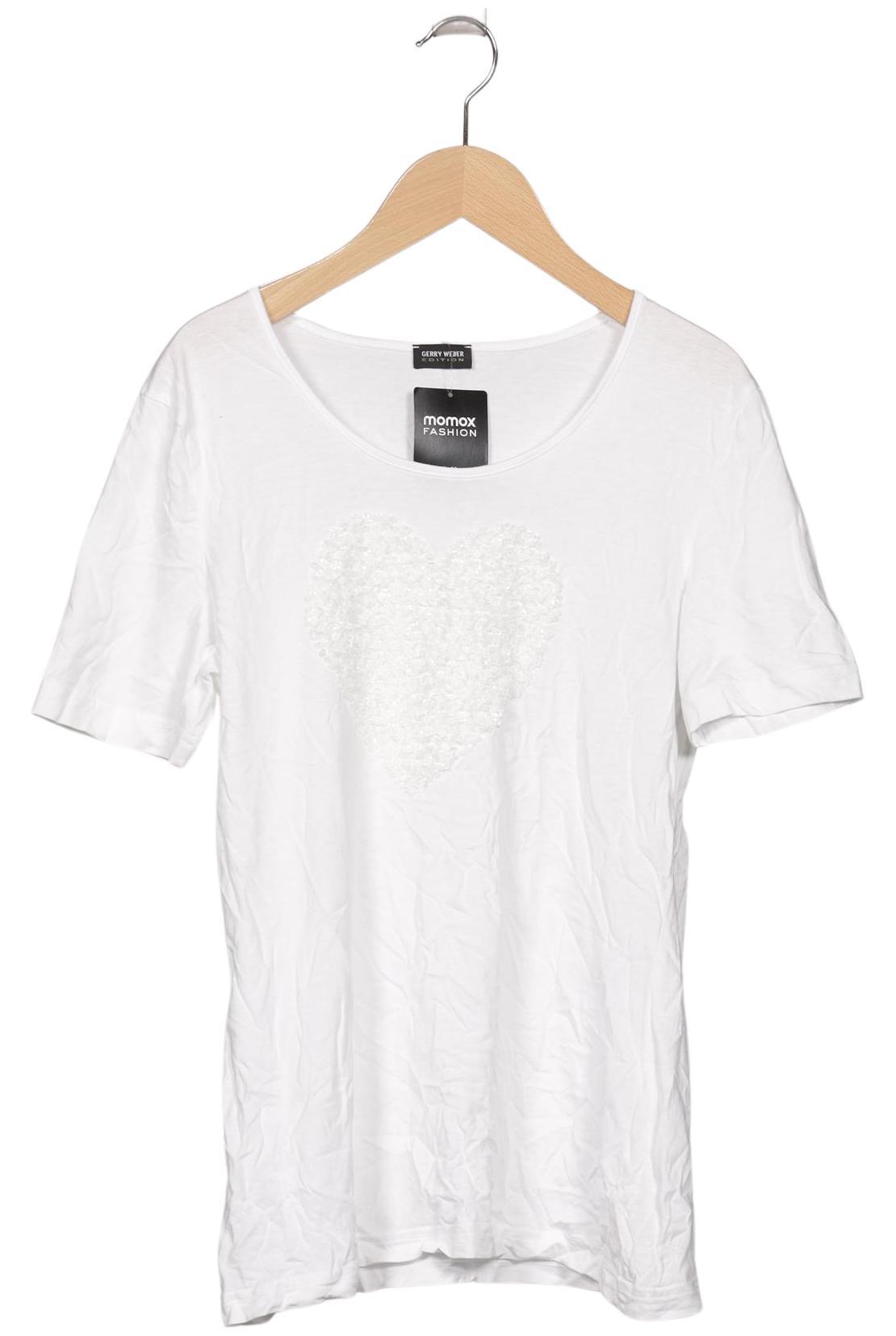 

Gerry Weber Damen T-Shirt, weiß, Gr. 38