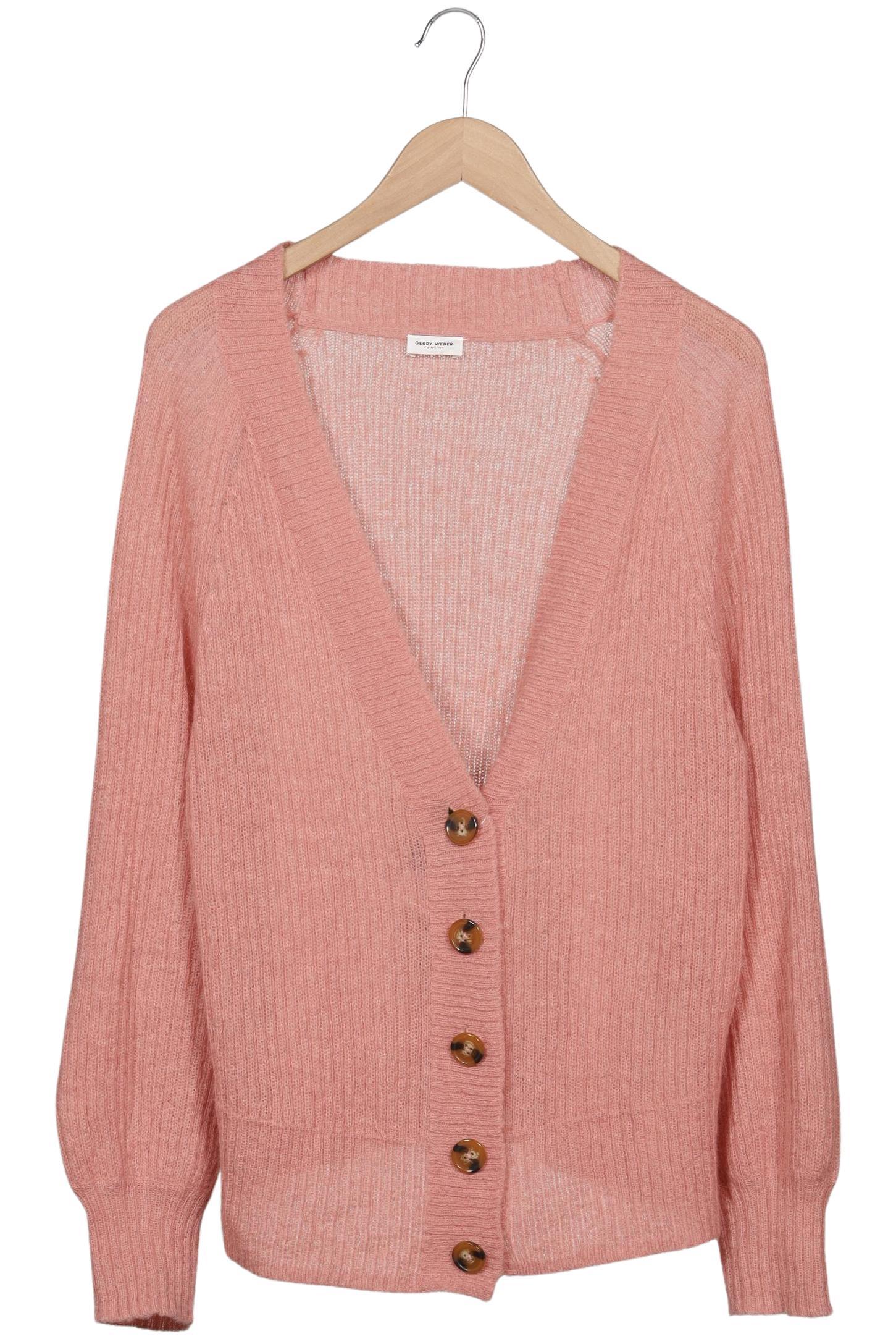 

Gerry Weber Damen Strickjacke, pink, Gr. 42