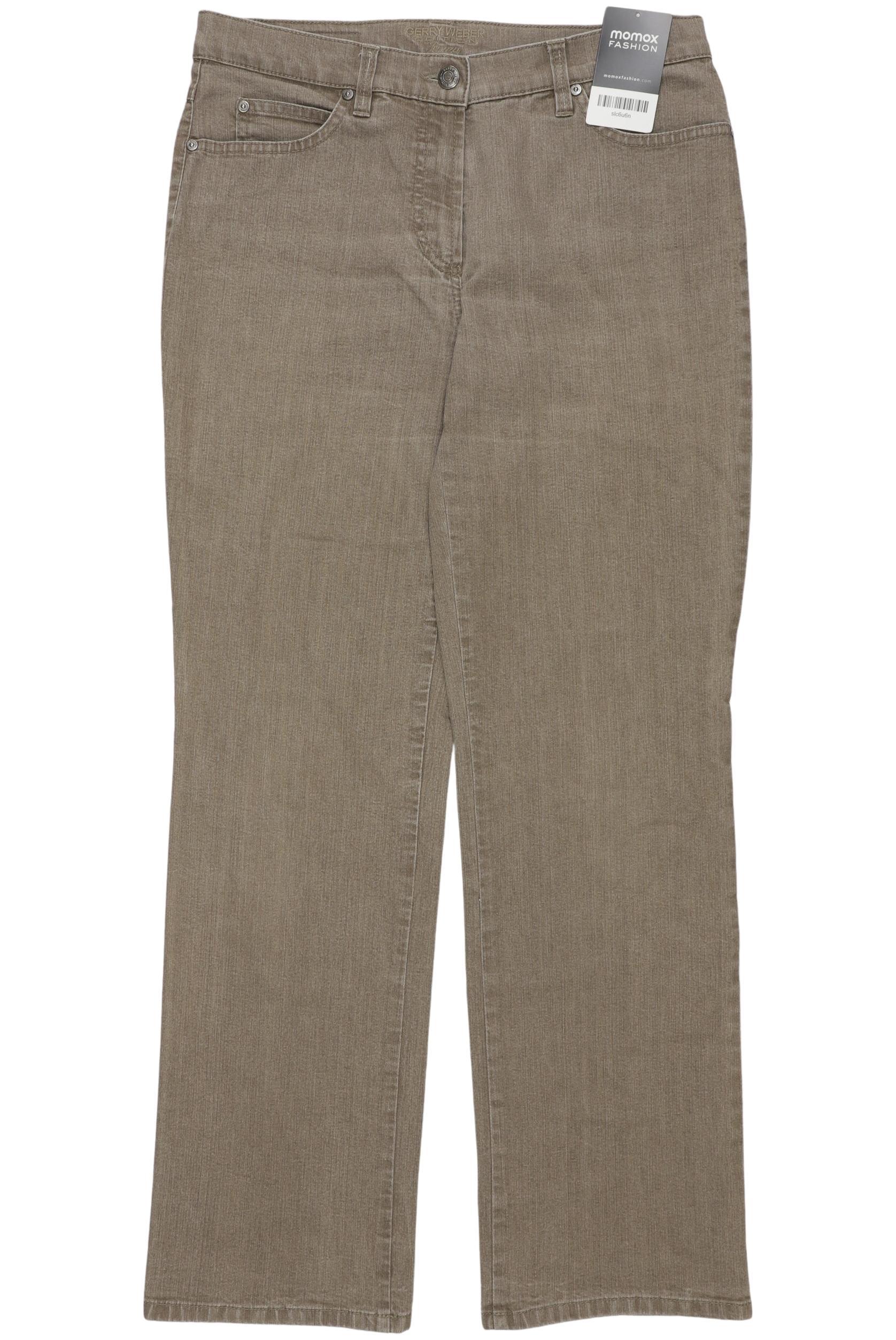 

Gerry Weber Damen Jeans, beige, Gr. 38