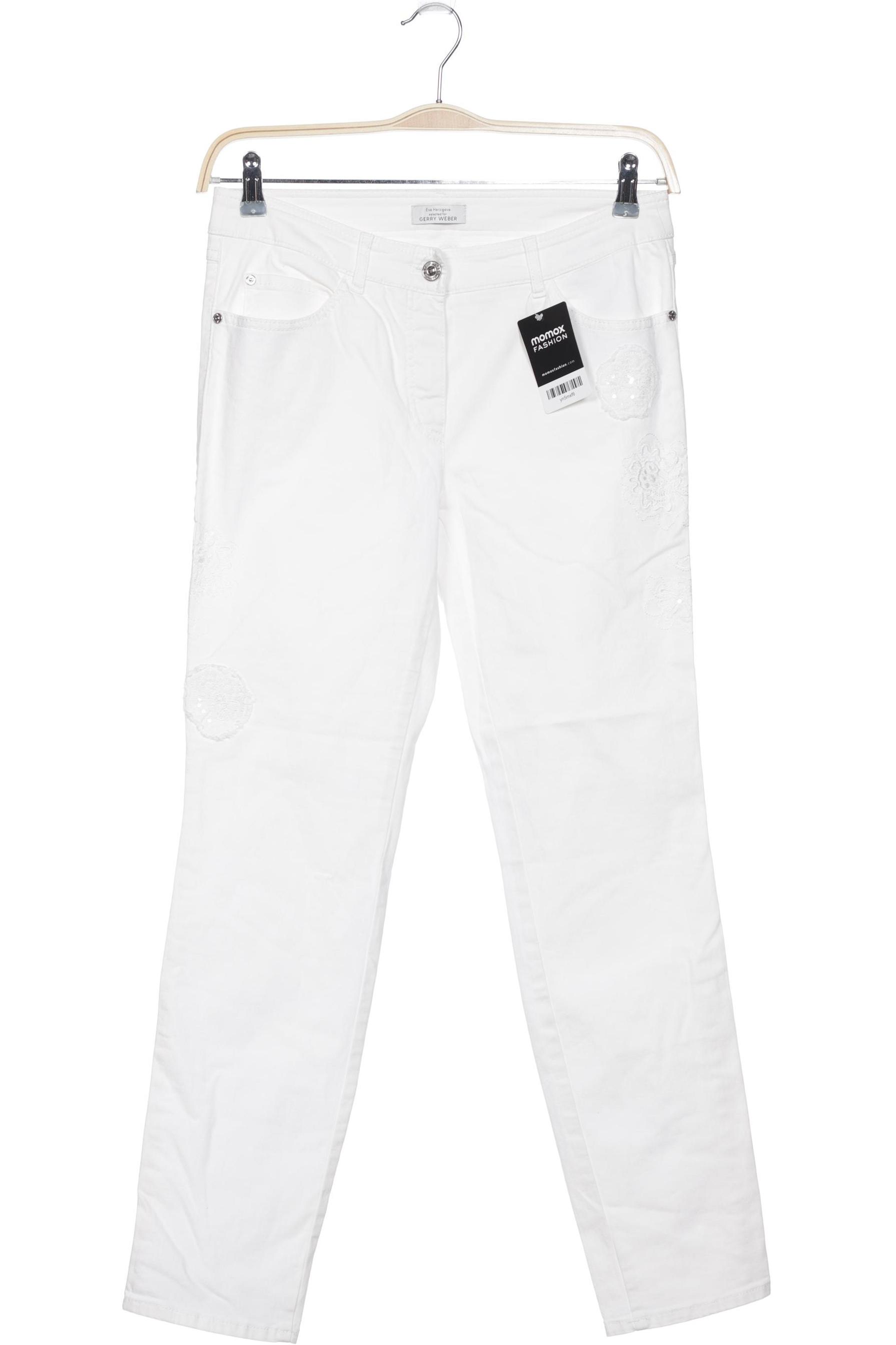 

Gerry Weber Damen Jeans, weiß, Gr. 38
