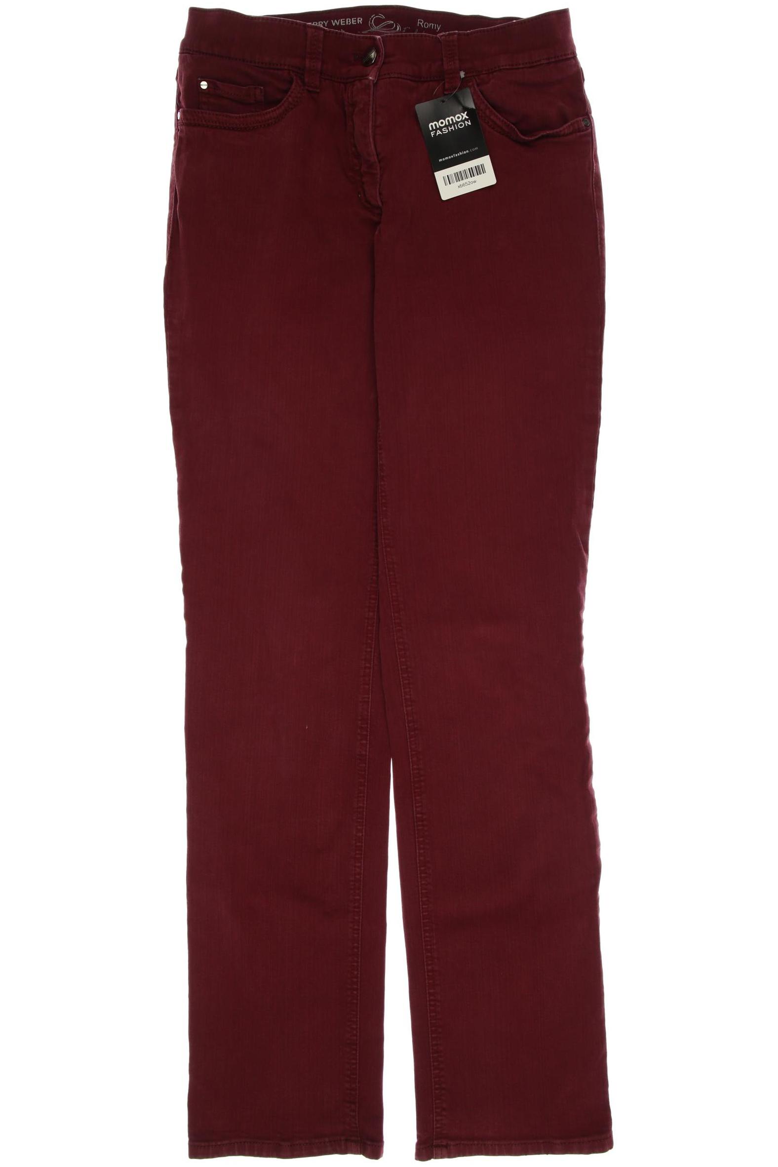 

Gerry Weber Damen Jeans, bordeaux, Gr. 27