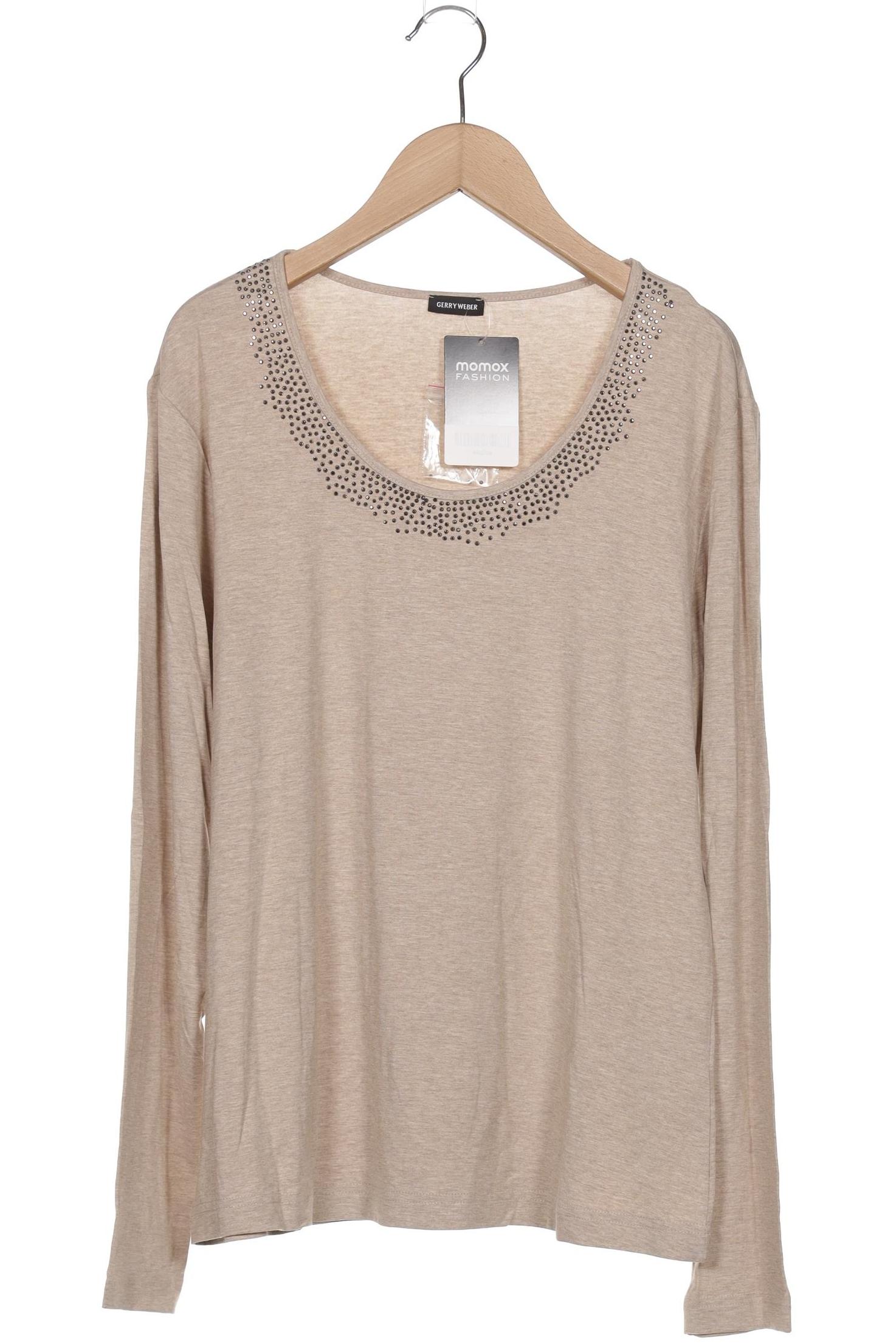 

Gerry Weber Damen Langarmshirt, beige, Gr. 40