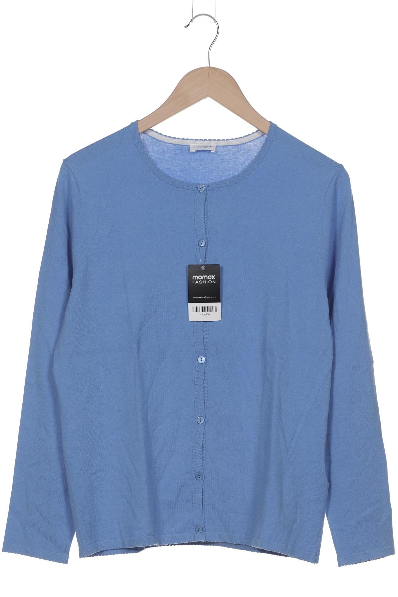 

Gerry Weber Damen Strickjacke, blau, Gr. 42