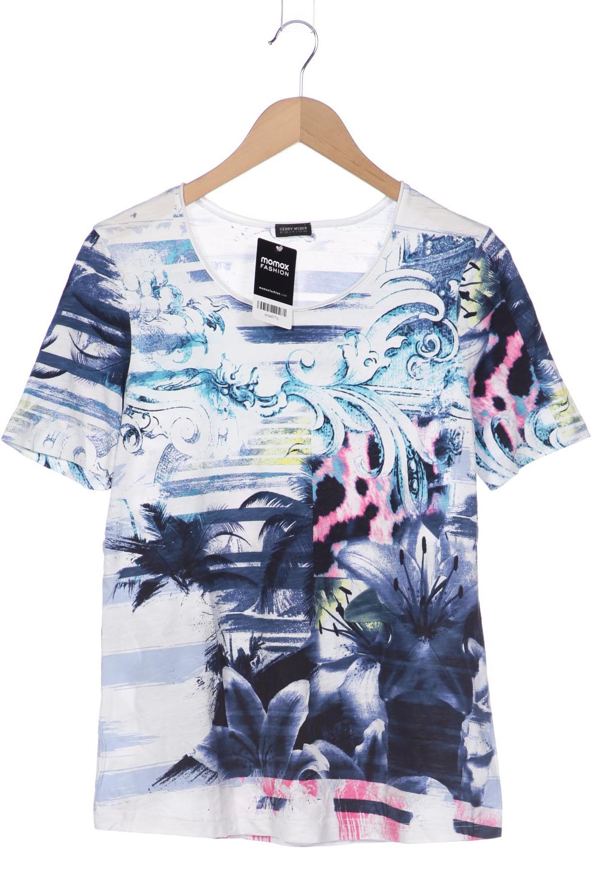 

Gerry Weber Damen T-Shirt, blau, Gr. 42