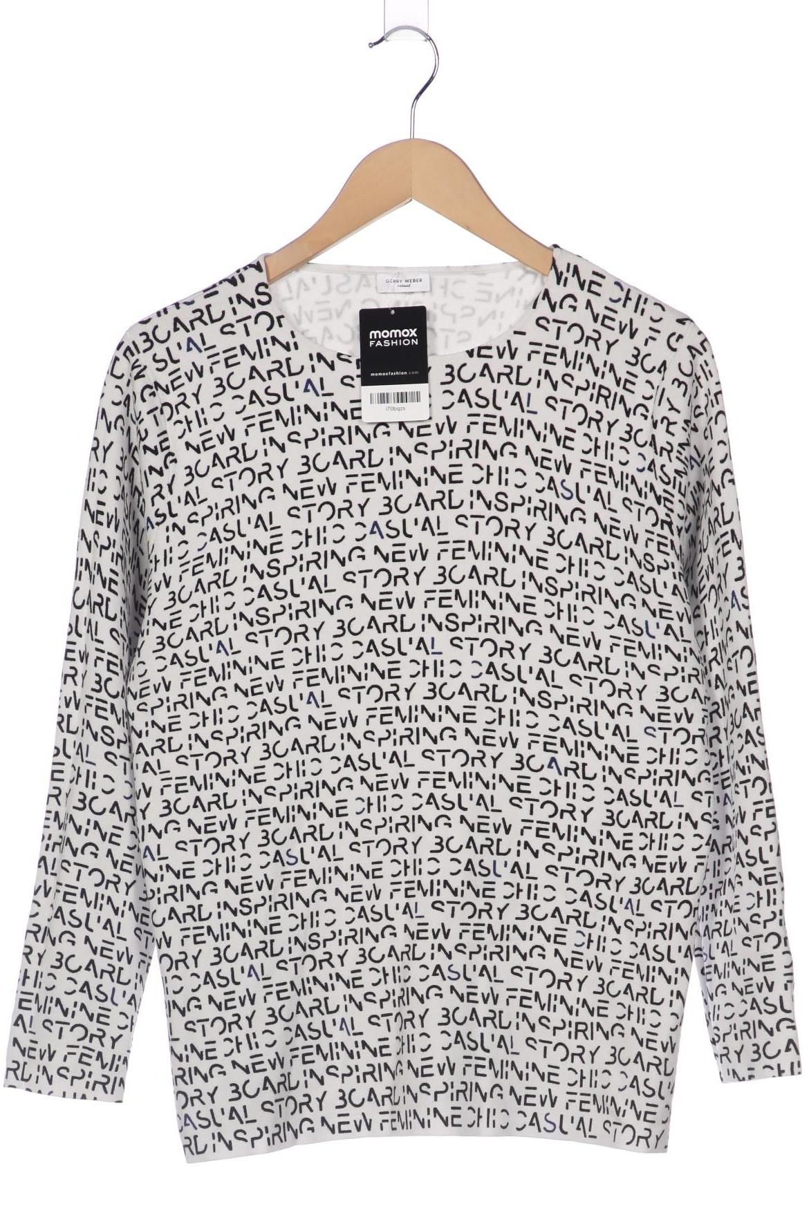 

Gerry Weber Damen Pullover, weiß, Gr. 42