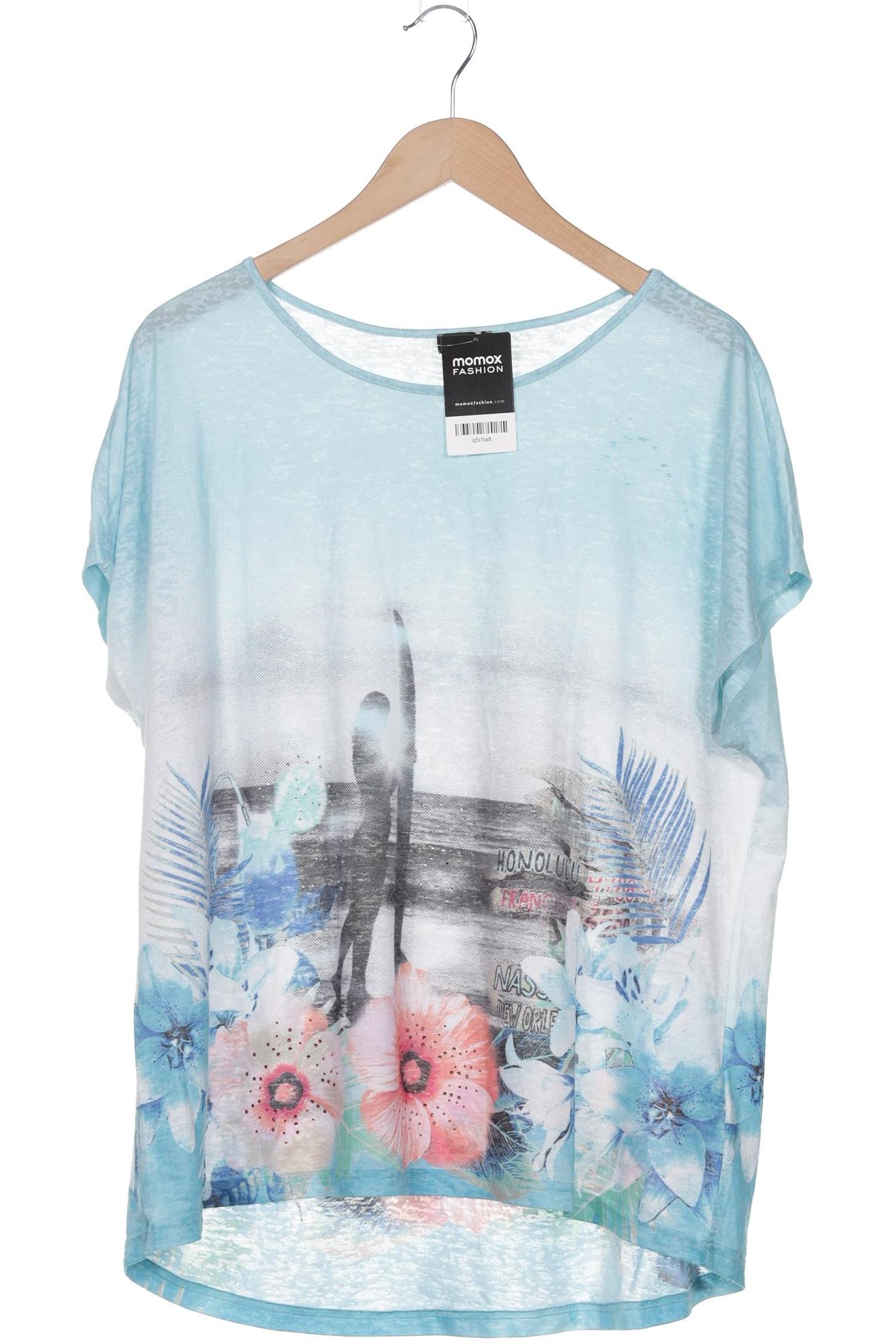 

Gerry Weber Damen T-Shirt, blau, Gr. 48