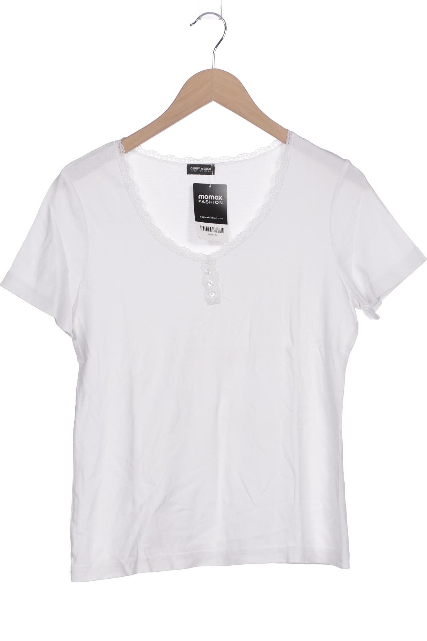 

Gerry Weber Damen T-Shirt, weiß, Gr. 38