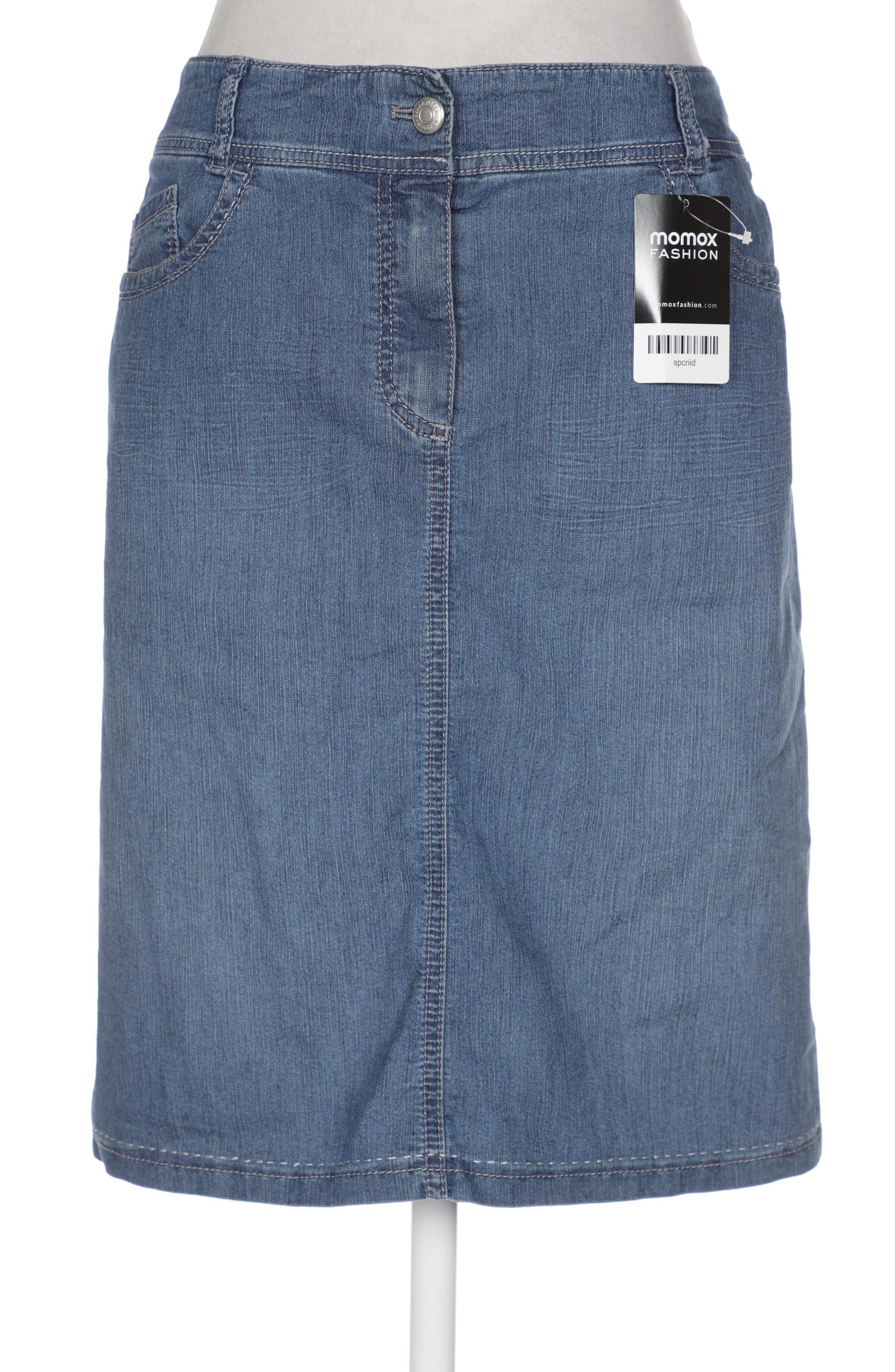 

Gerry Weber Damen Rock, blau, Gr. 40
