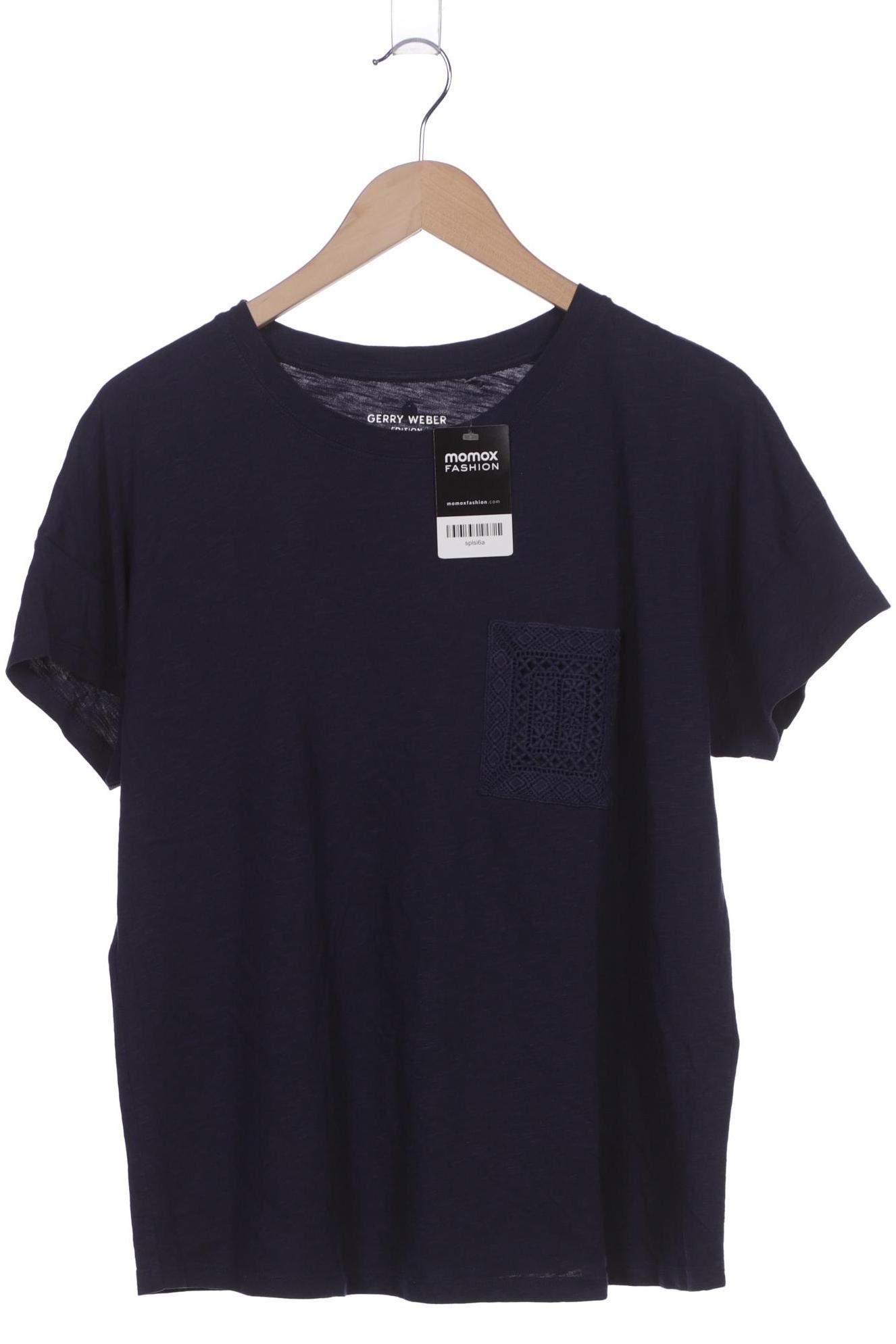 

Gerry Weber Damen T-Shirt, marineblau, Gr. 42