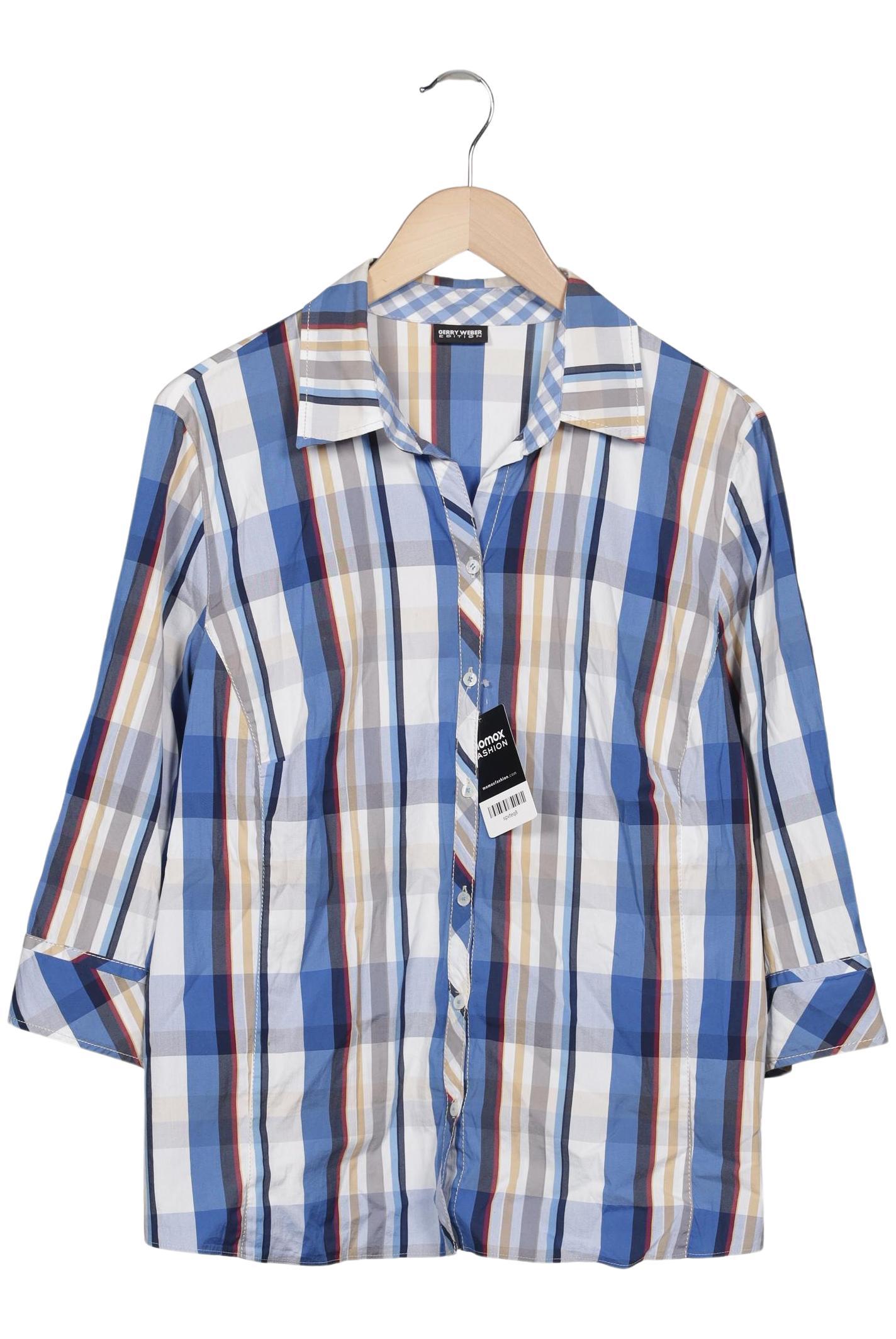 

Gerry Weber Damen Bluse, blau, Gr. 44