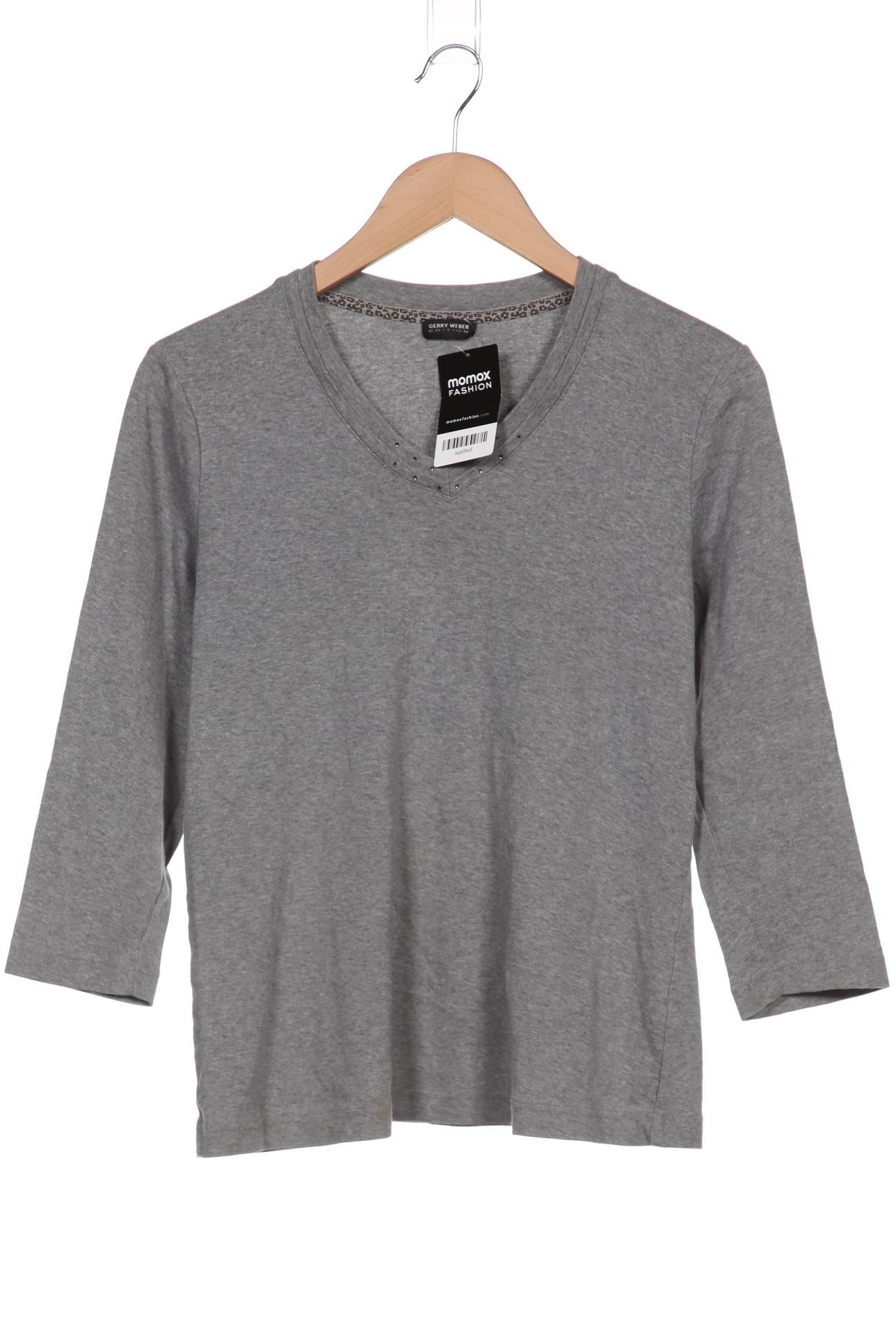 

Gerry Weber Damen Langarmshirt, grau, Gr. 40