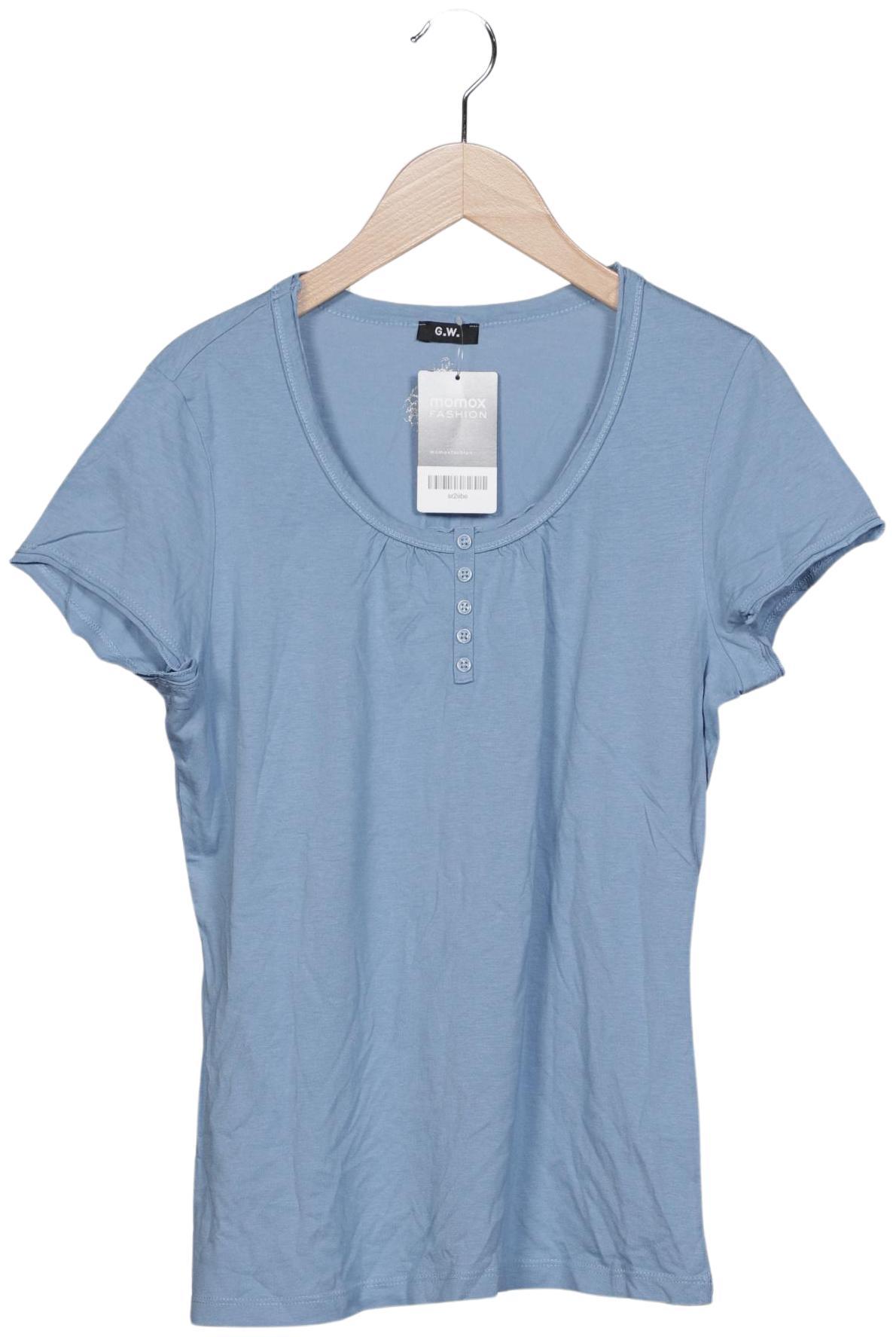

Gerry Weber Damen T-Shirt, blau, Gr. 40