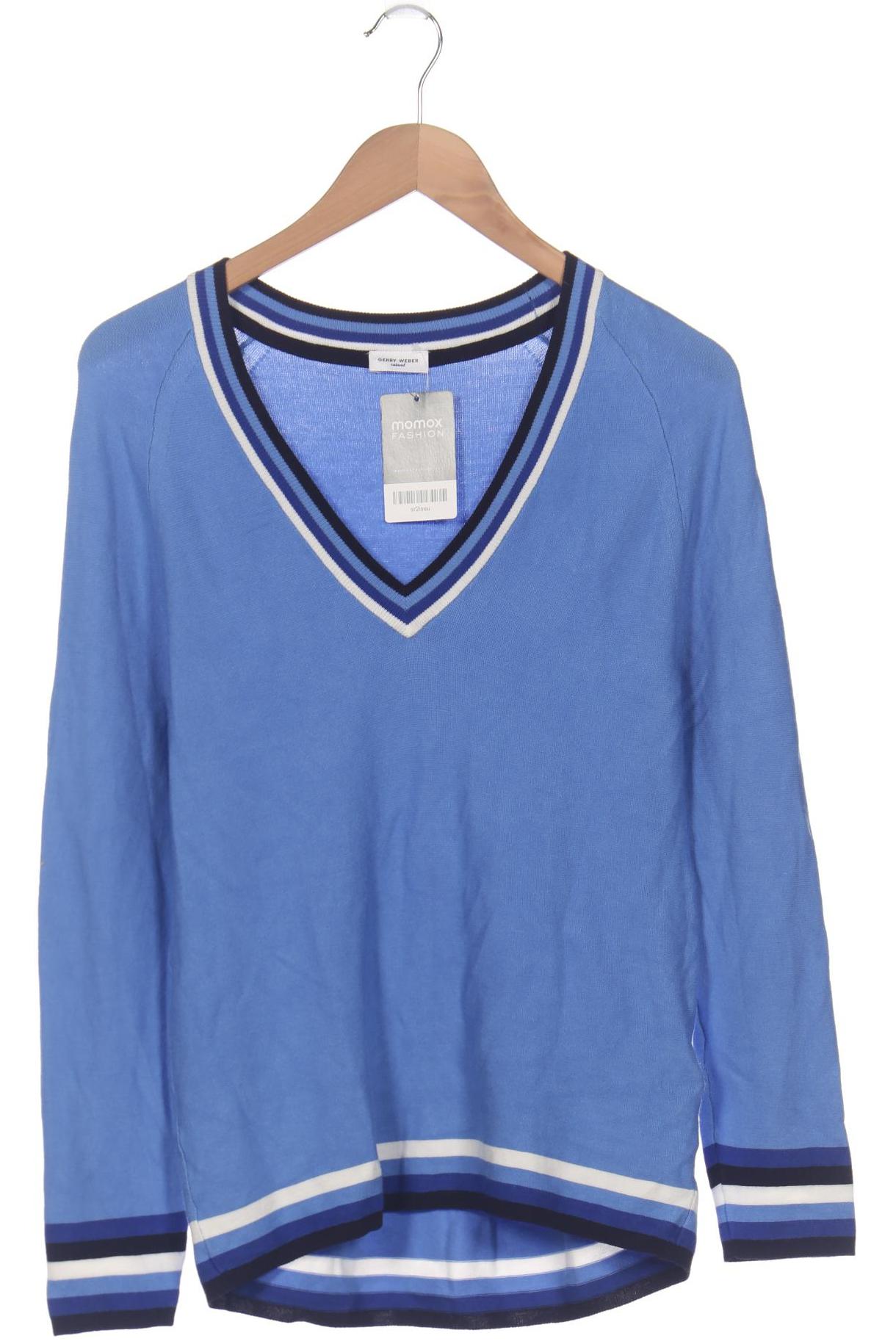 

Gerry Weber Damen Pullover, blau, Gr. 34
