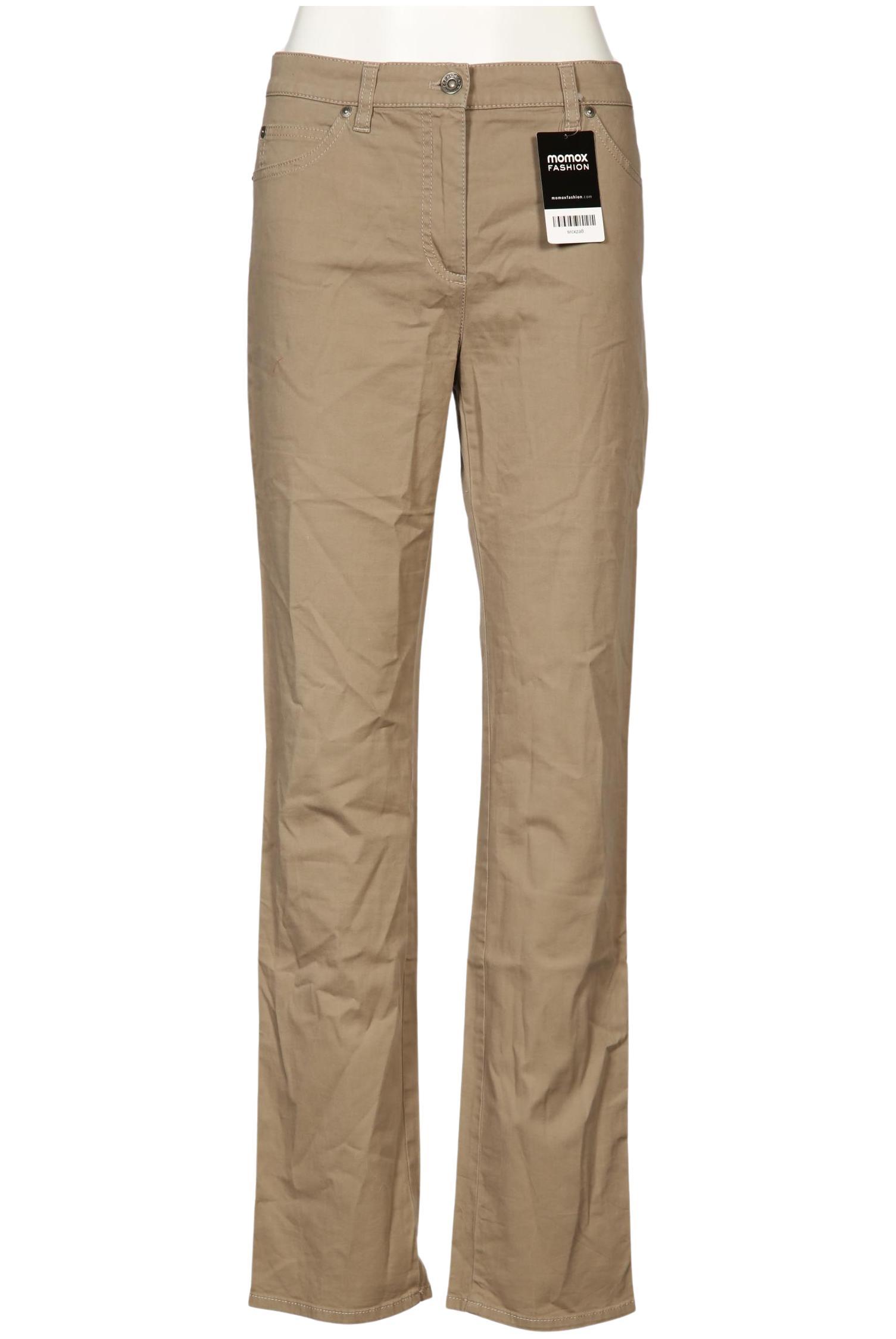 

Gerry Weber Damen Stoffhose, beige, Gr. 38