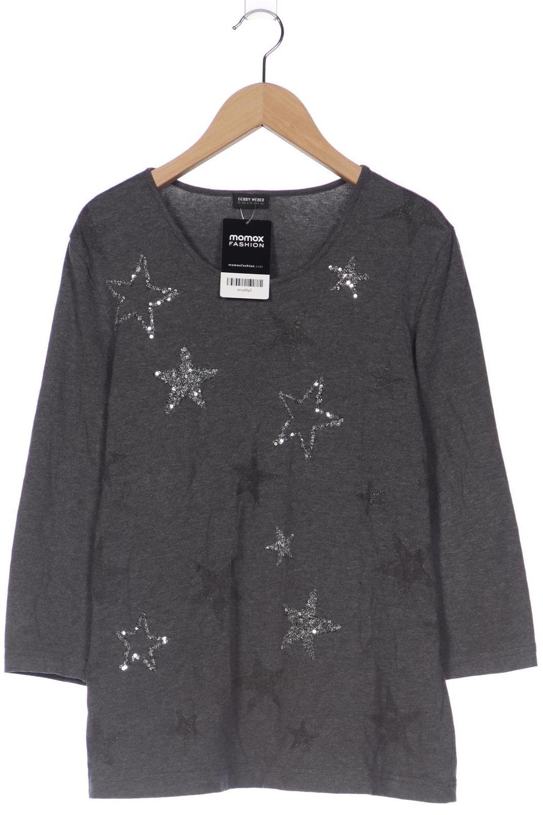 

Gerry Weber Damen Langarmshirt, grau, Gr. 36