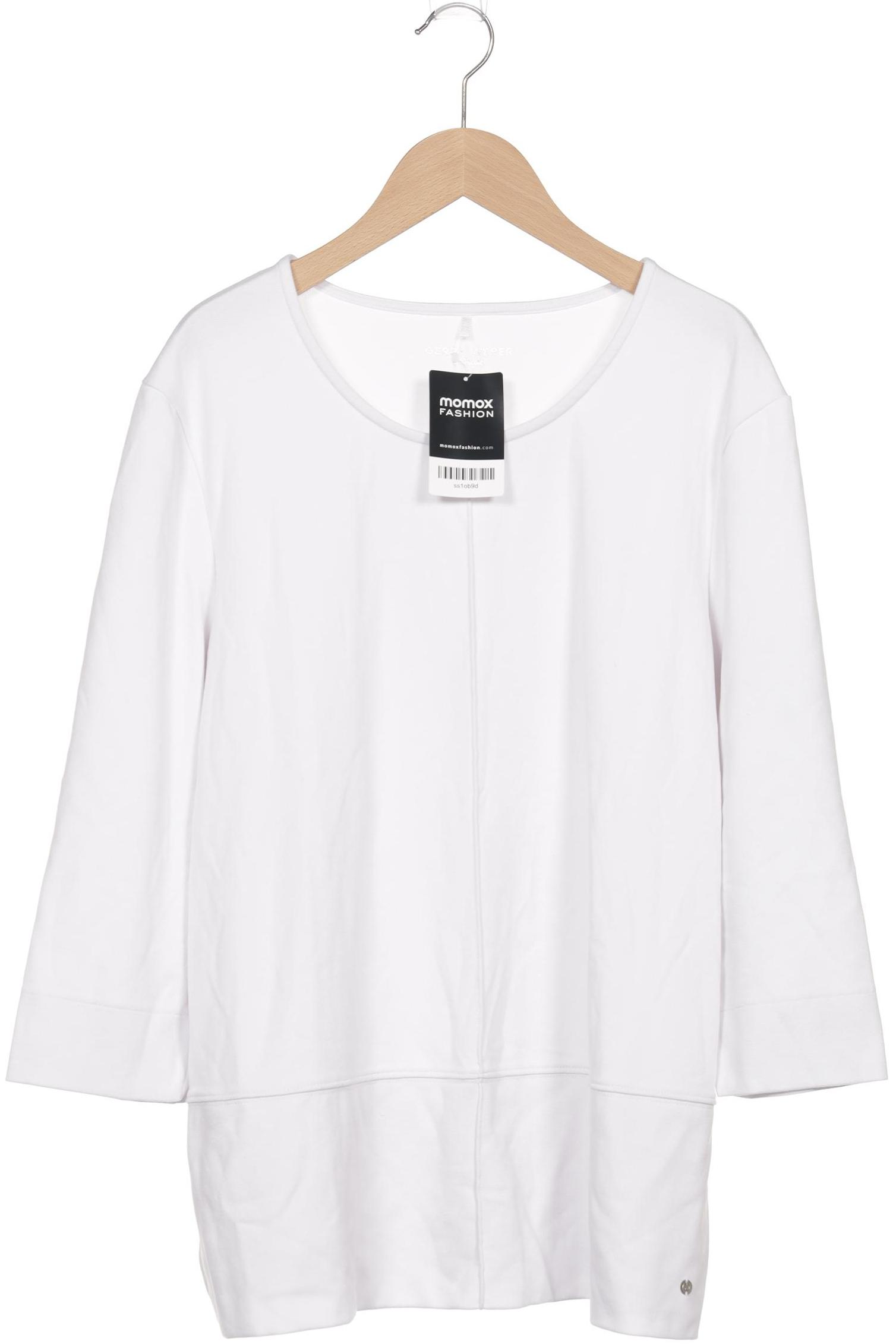 

Gerry Weber Damen Langarmshirt, weiß, Gr. 46