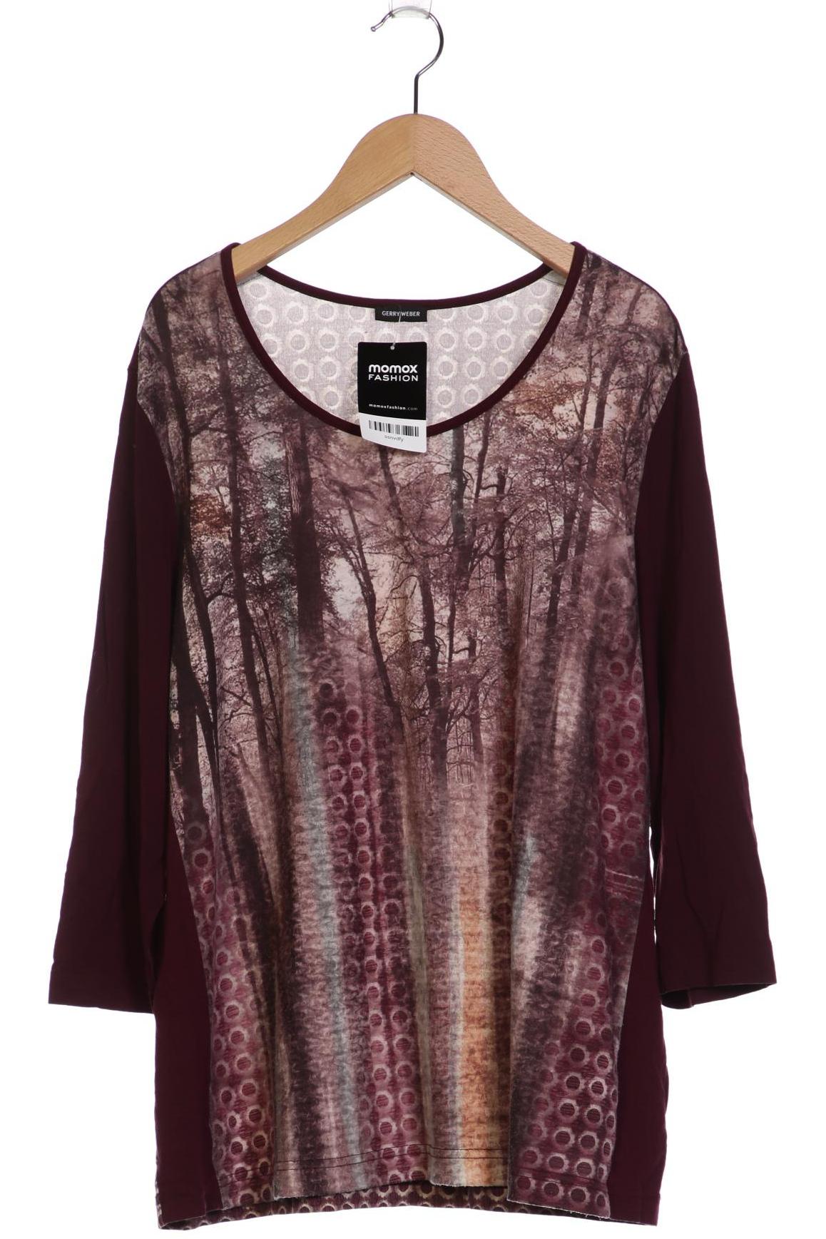 

Gerry Weber Damen Langarmshirt, bordeaux, Gr. 44