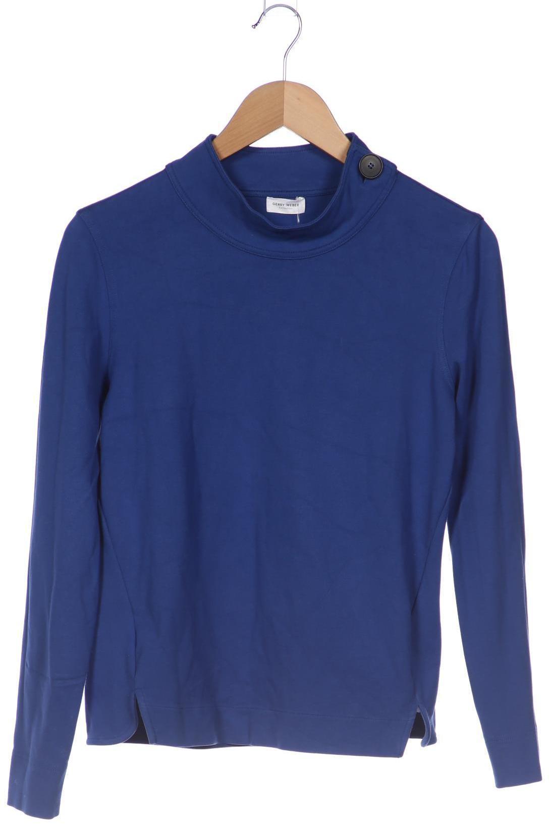 

Gerry Weber Damen Langarmshirt, blau, Gr. 38