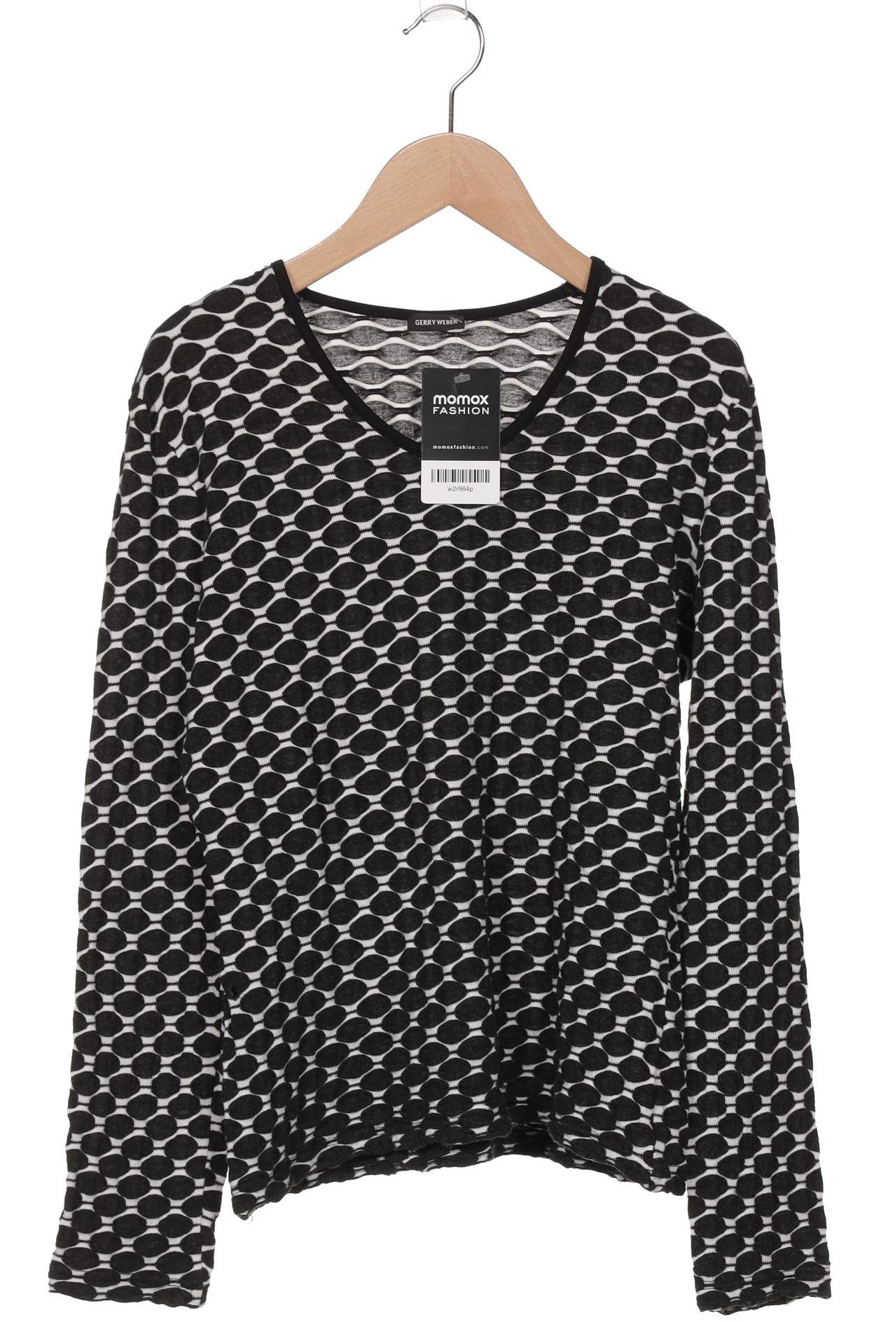 

Gerry Weber Damen Langarmshirt, schwarz, Gr. 38