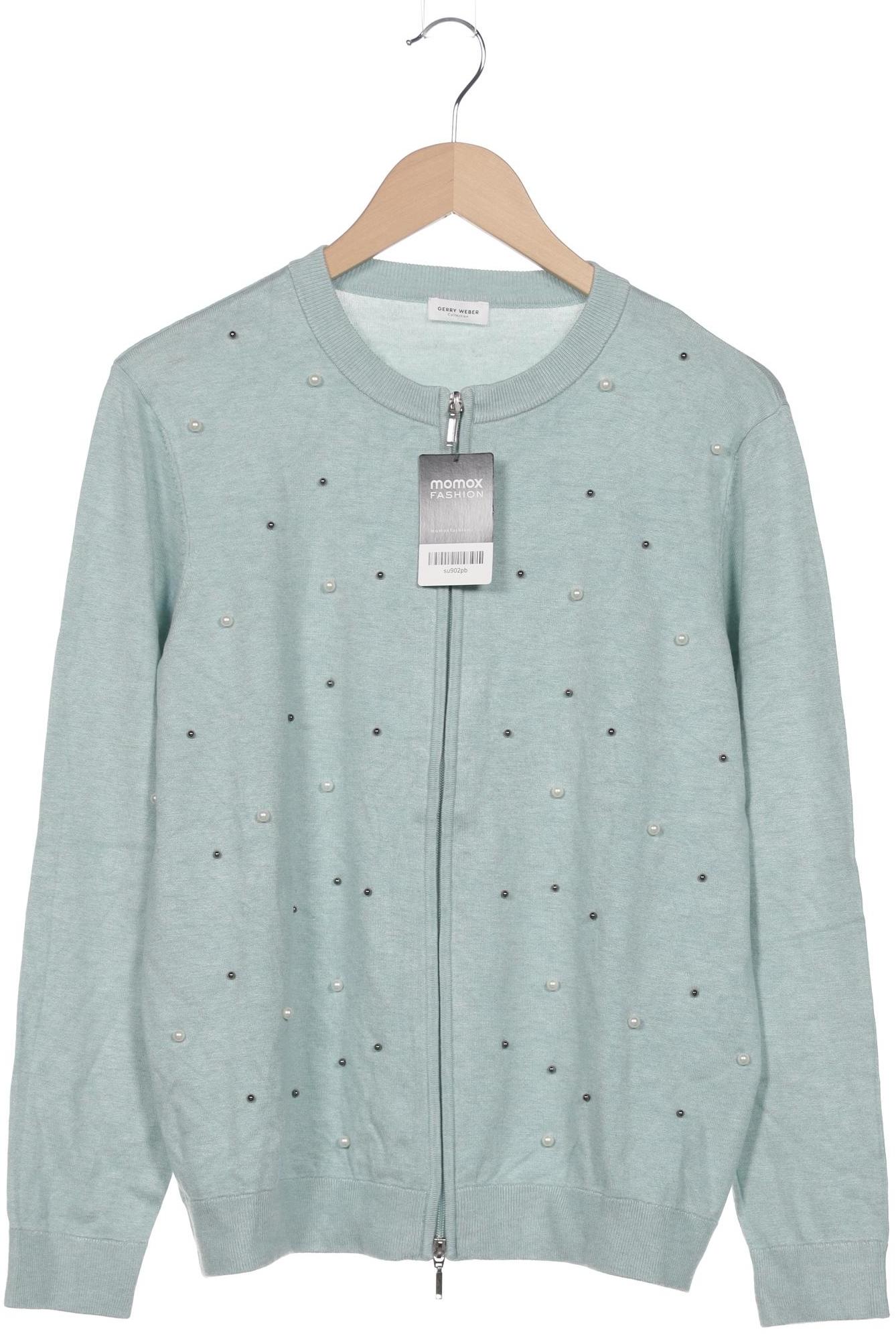 

Gerry Weber Damen Strickjacke, türkis, Gr. 42