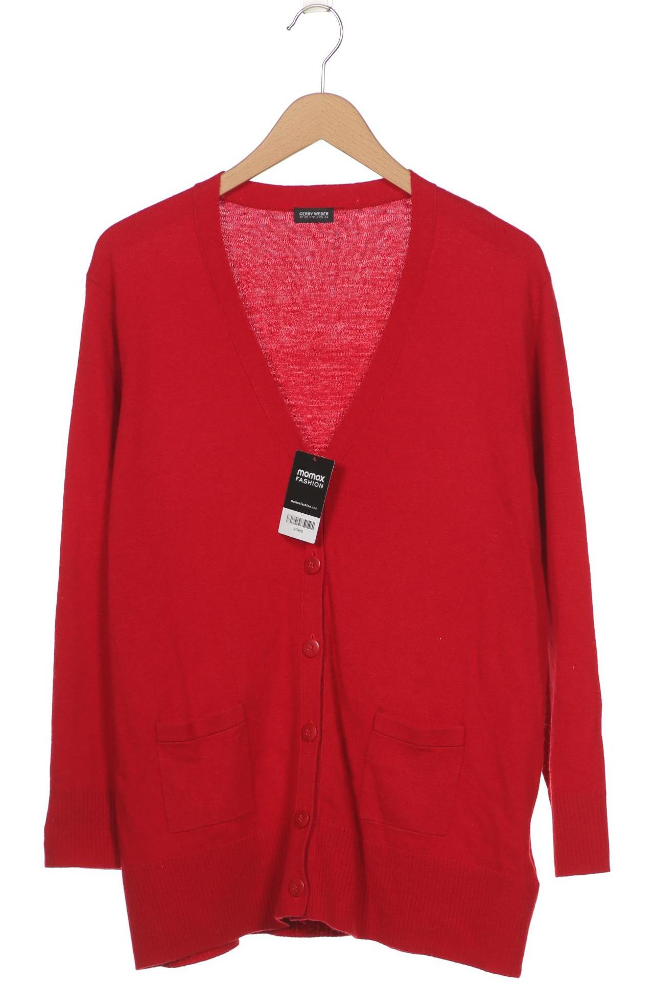 

Gerry Weber Damen Strickjacke, rot, Gr. 44