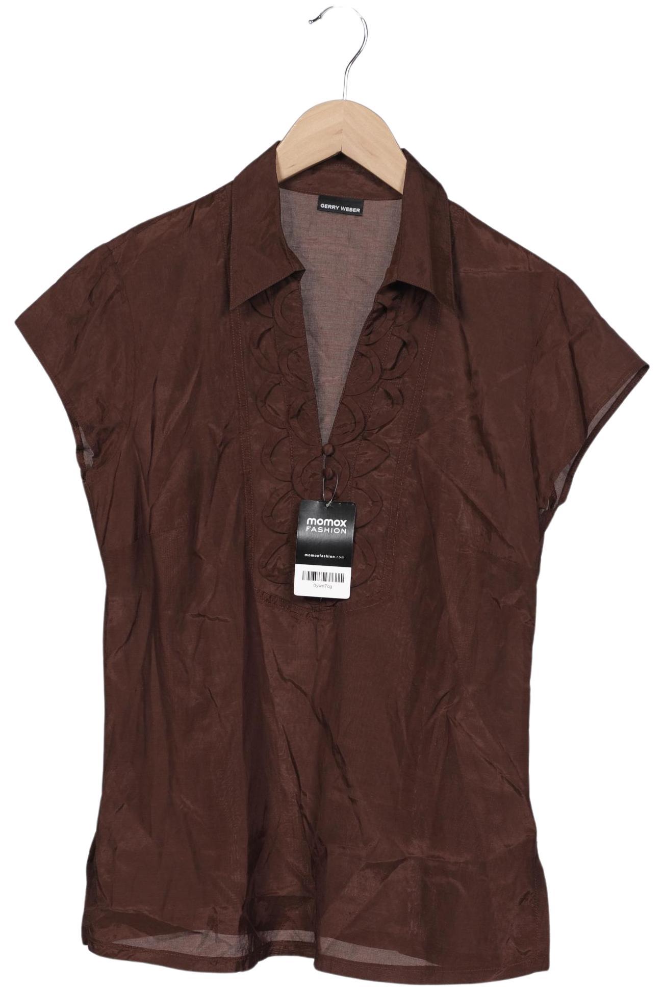 

Gerry Weber Damen Bluse, braun, Gr. 40