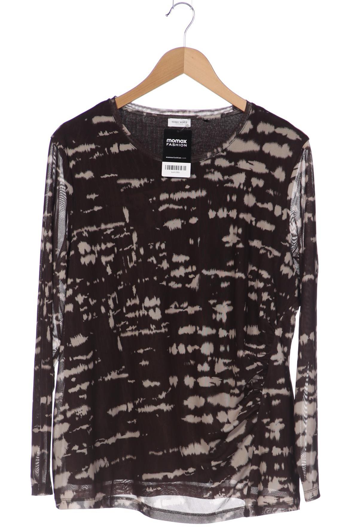 

Gerry Weber Damen Langarmshirt, braun, Gr. 48
