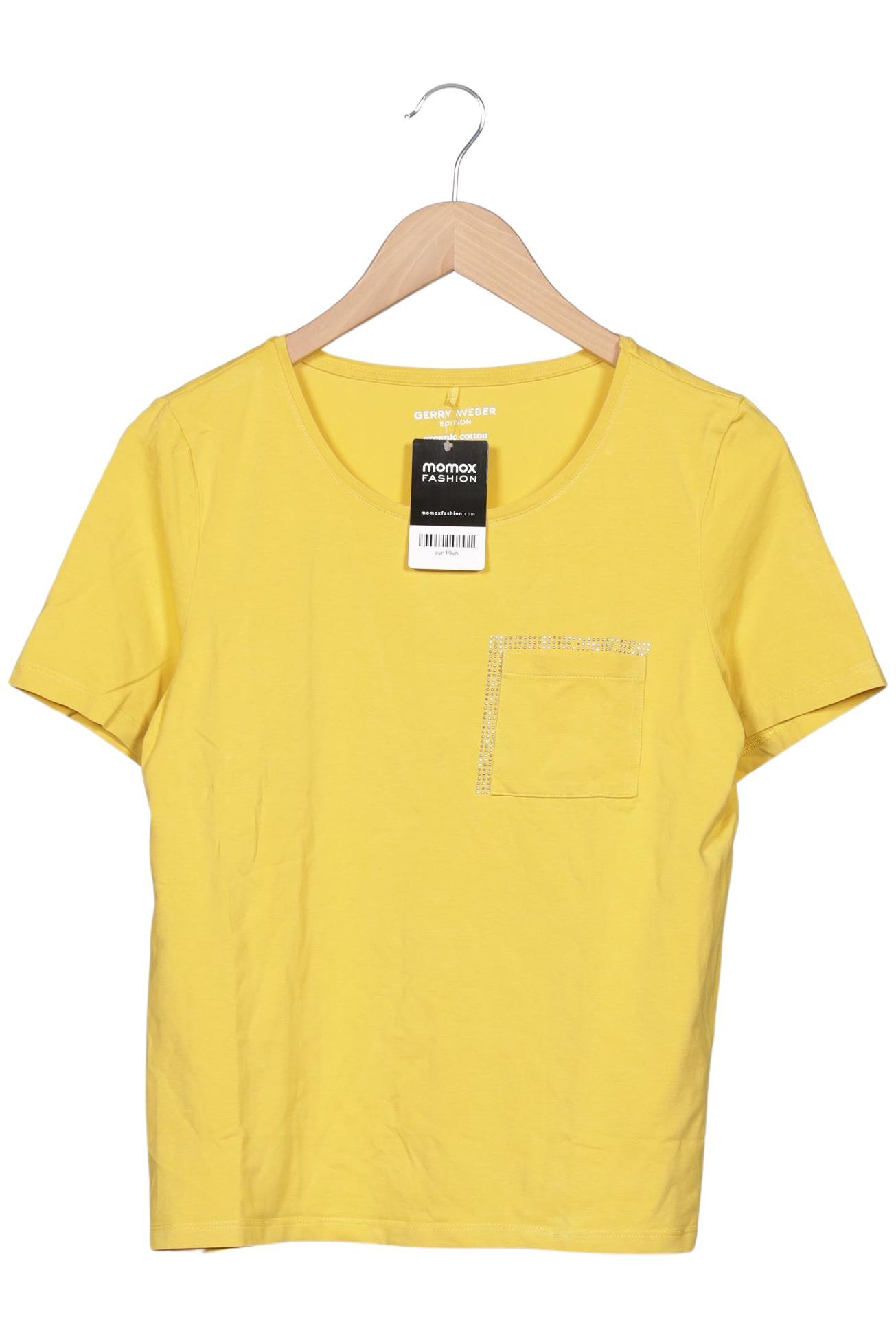 

Gerry Weber Damen T-Shirt, gelb, Gr. 38