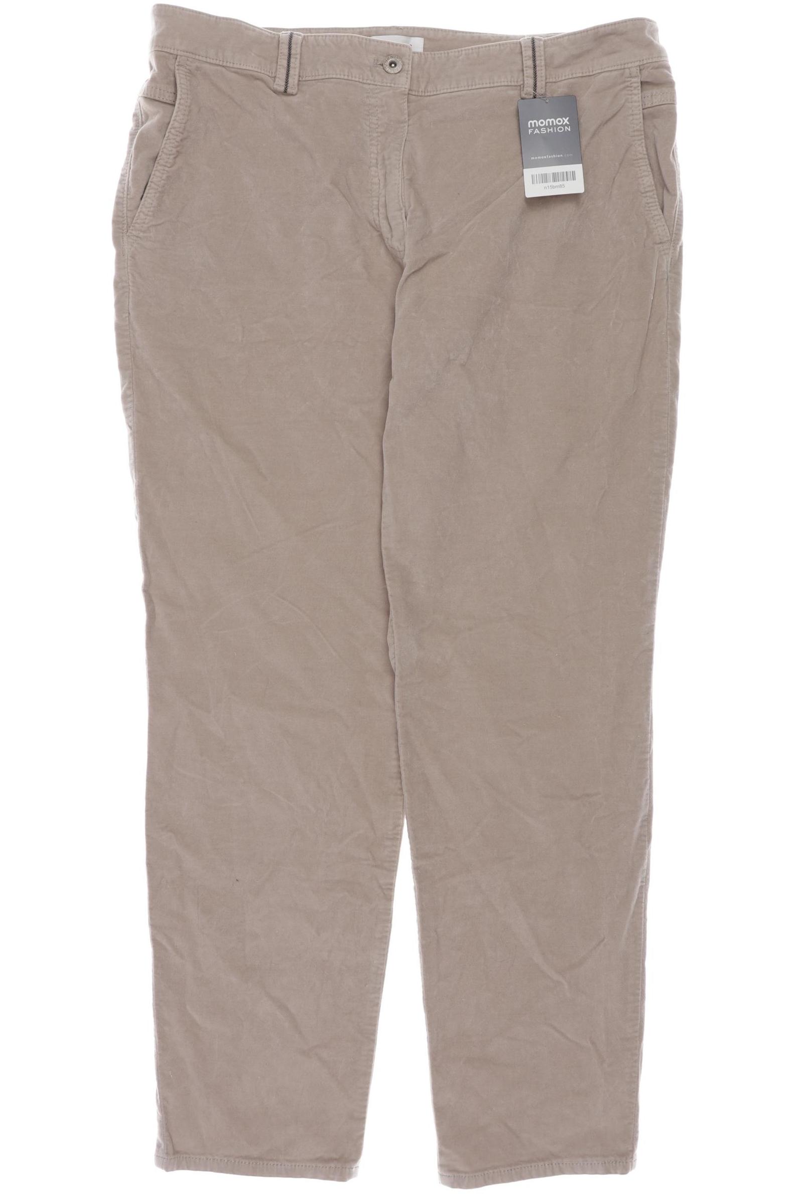 

Gerry Weber Damen Stoffhose, beige, Gr. 42
