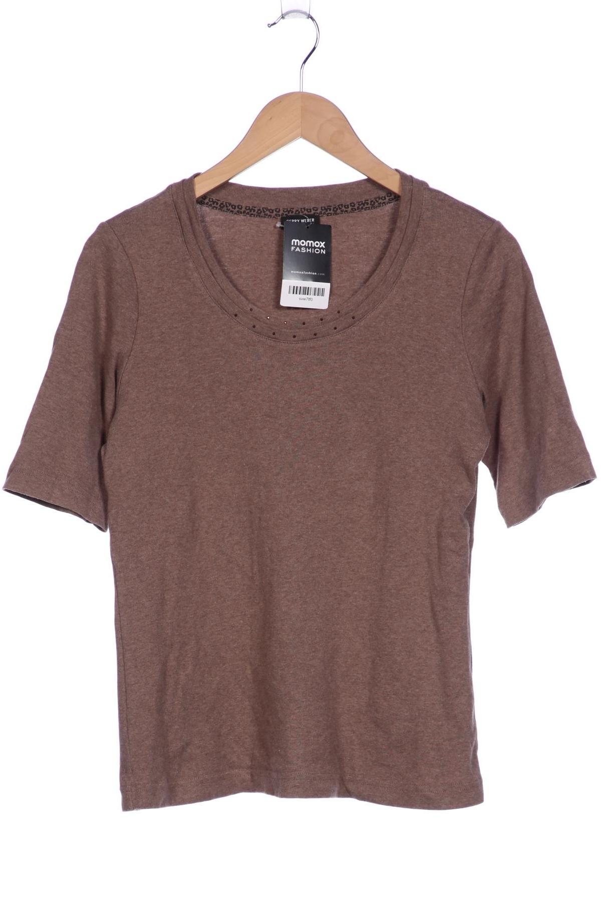 

Gerry Weber Damen T-Shirt, braun, Gr. 38