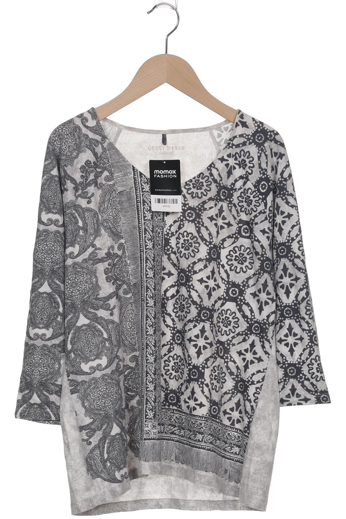 

Gerry Weber Damen Langarmshirt, grau, Gr. 42