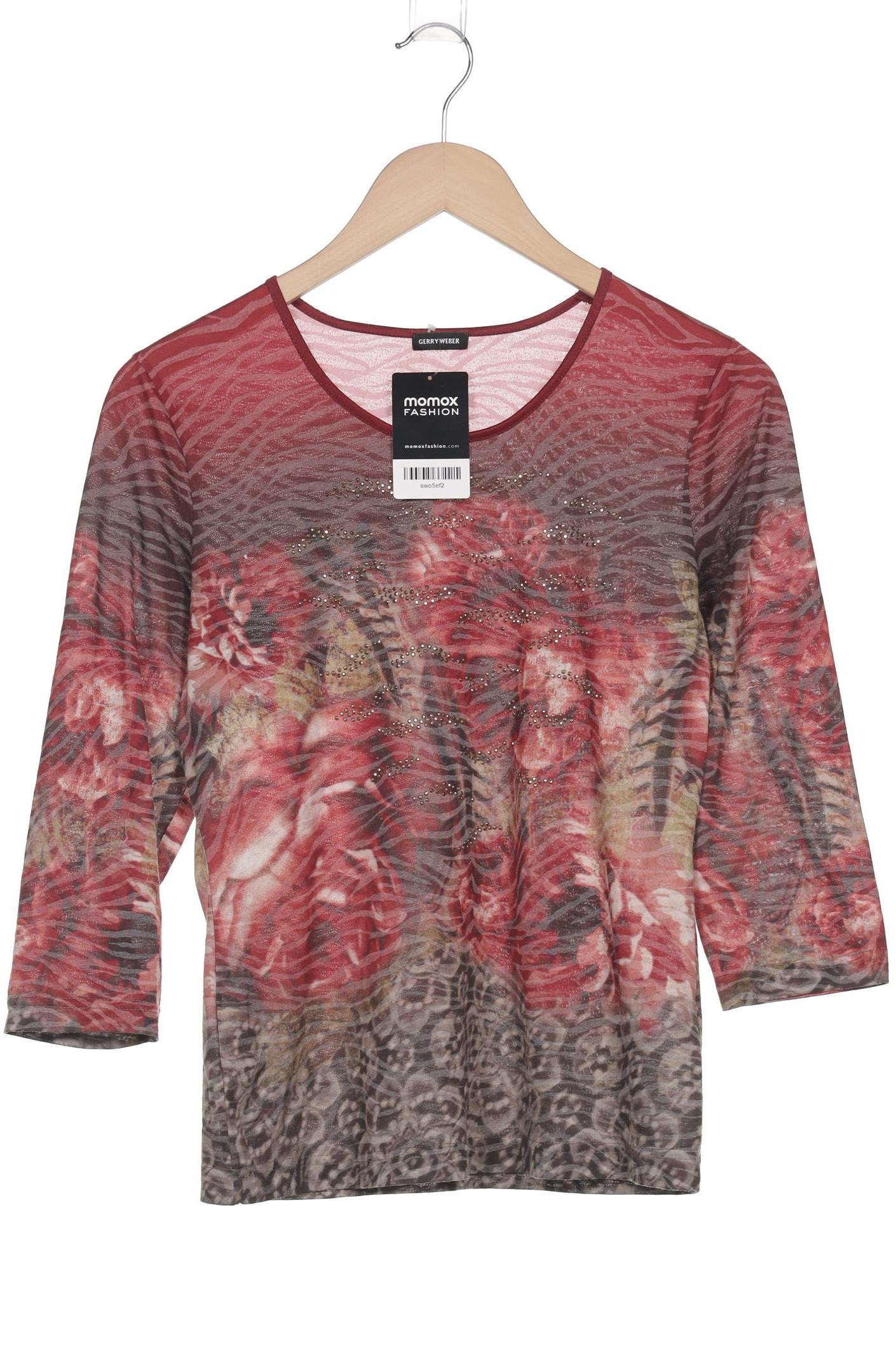 

Gerry Weber Damen Langarmshirt, bordeaux, Gr. 38