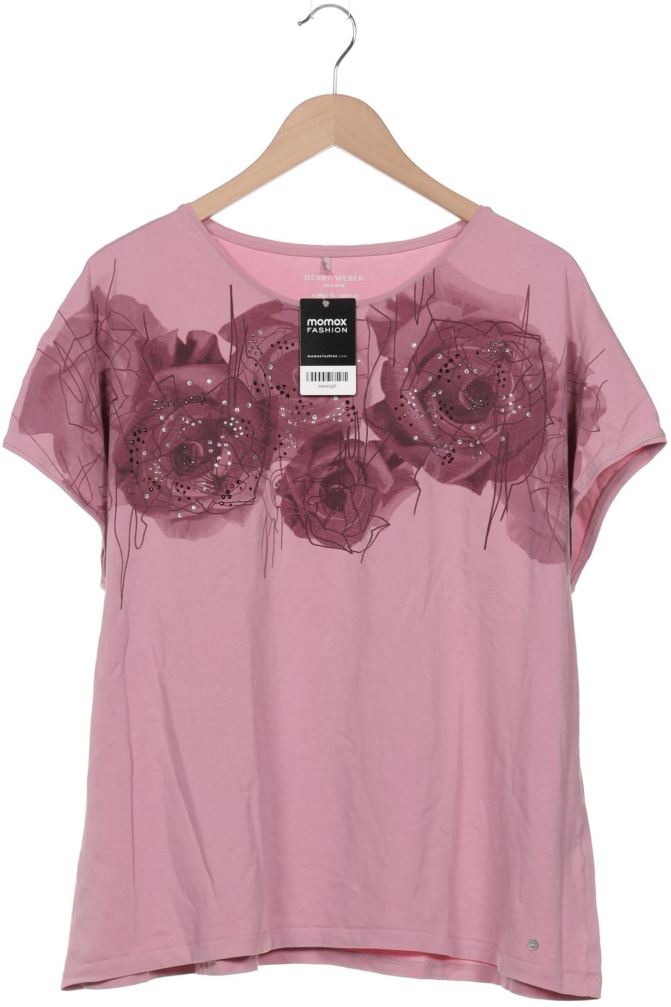 

Gerry Weber Damen T-Shirt, pink, Gr. 48