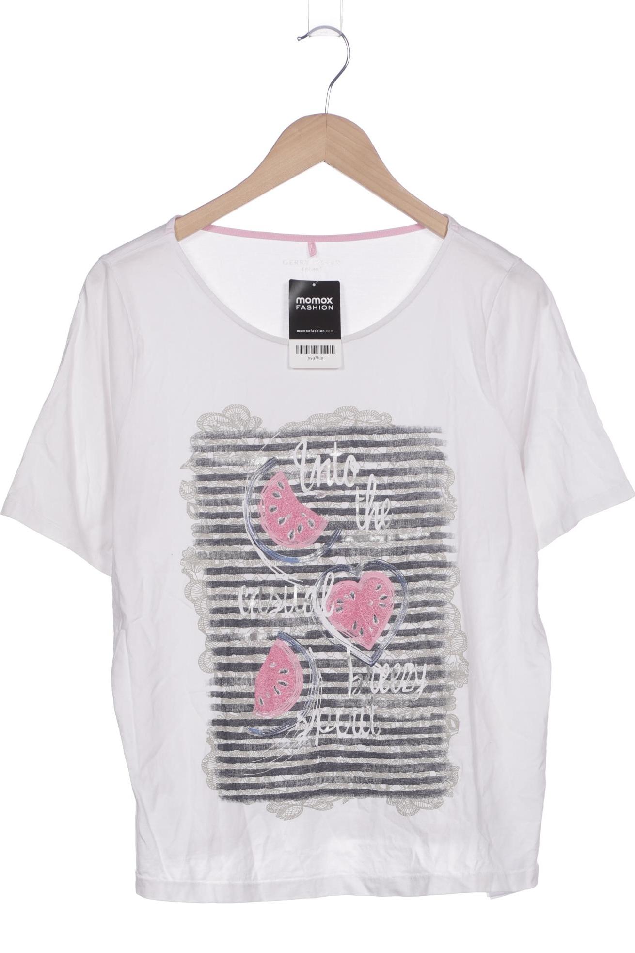 

Gerry Weber Damen T-Shirt, weiß, Gr. 46