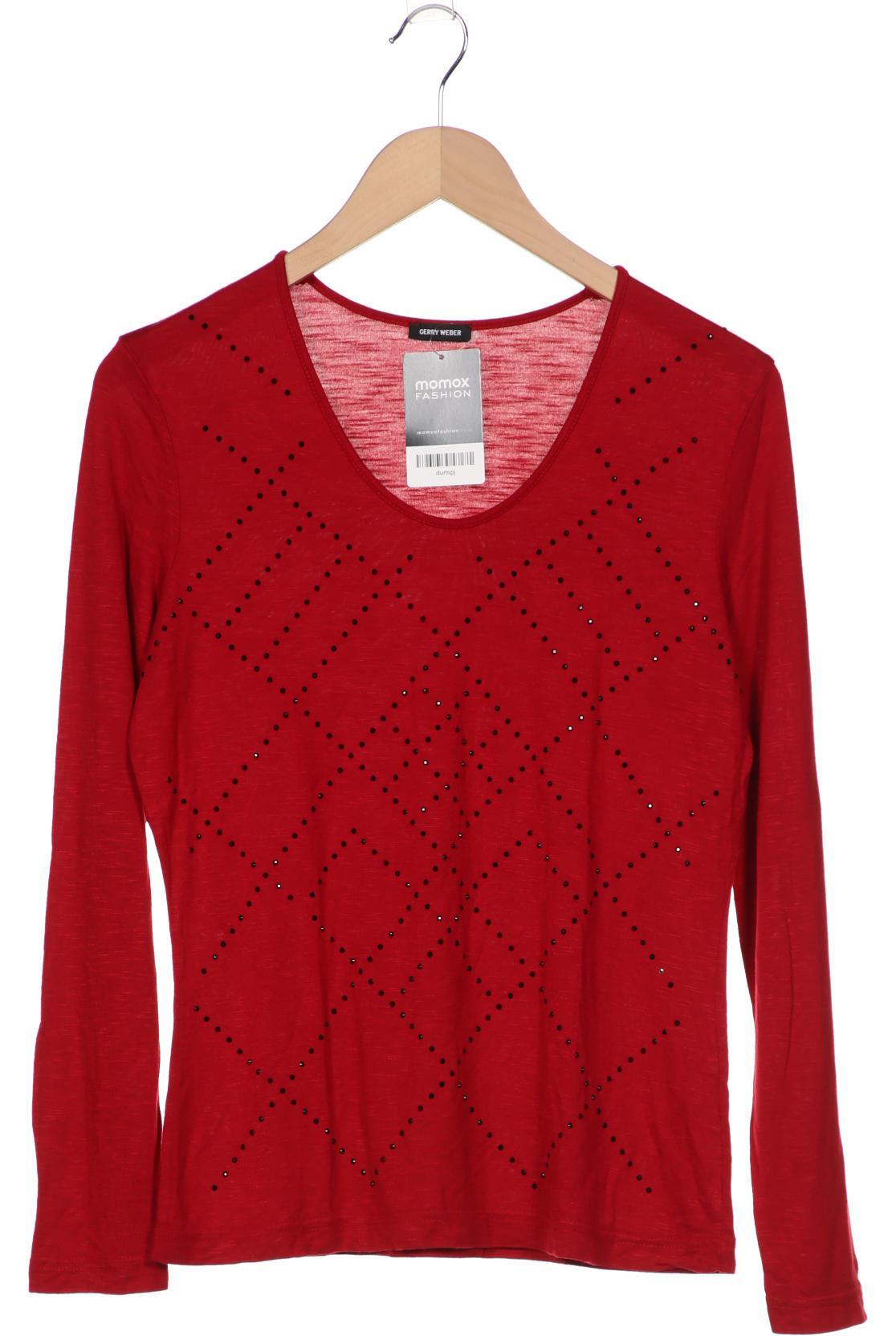 

Gerry Weber Damen Langarmshirt, rot, Gr. 38