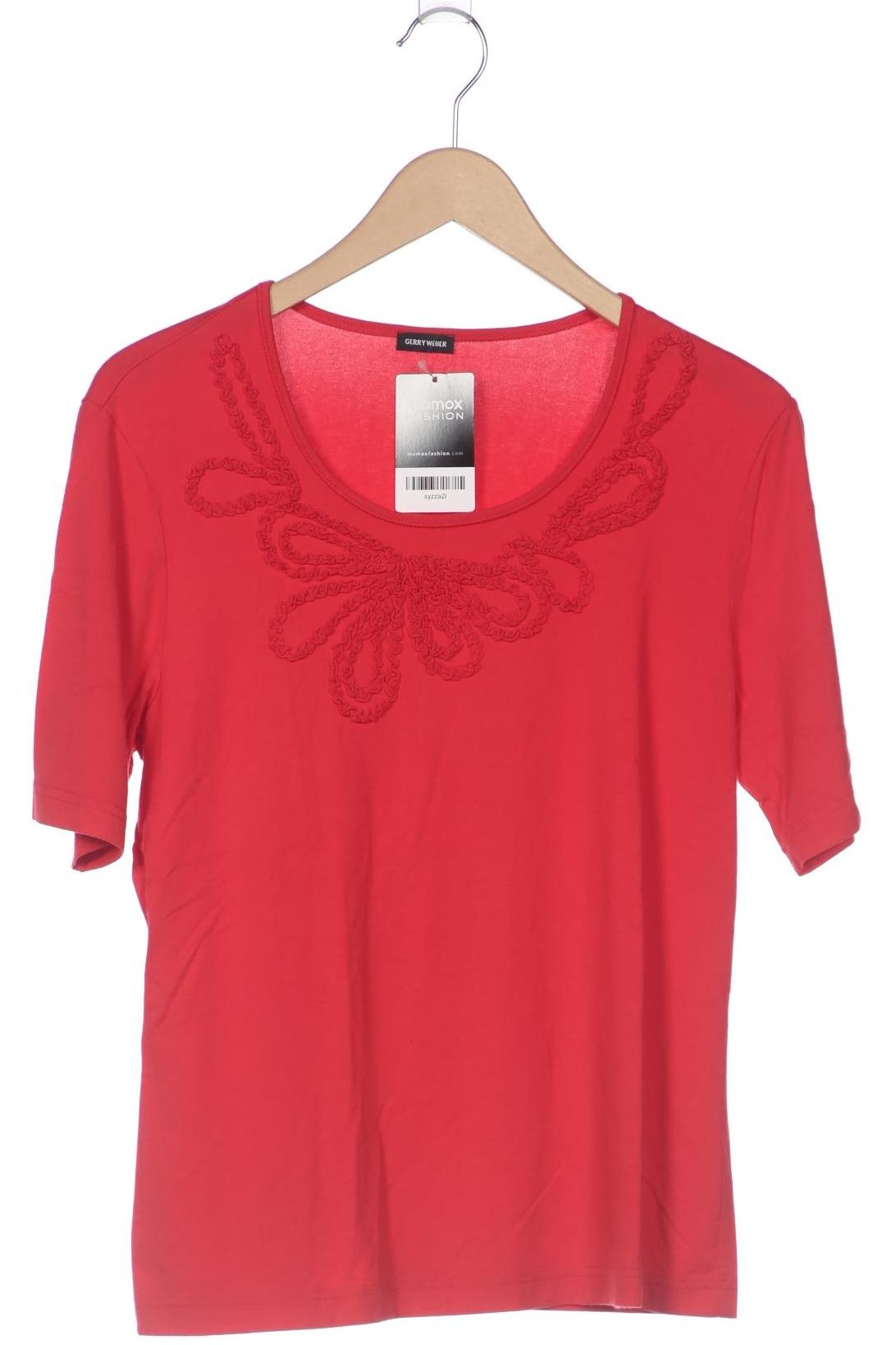 

Gerry Weber Damen T-Shirt, rot, Gr. 44