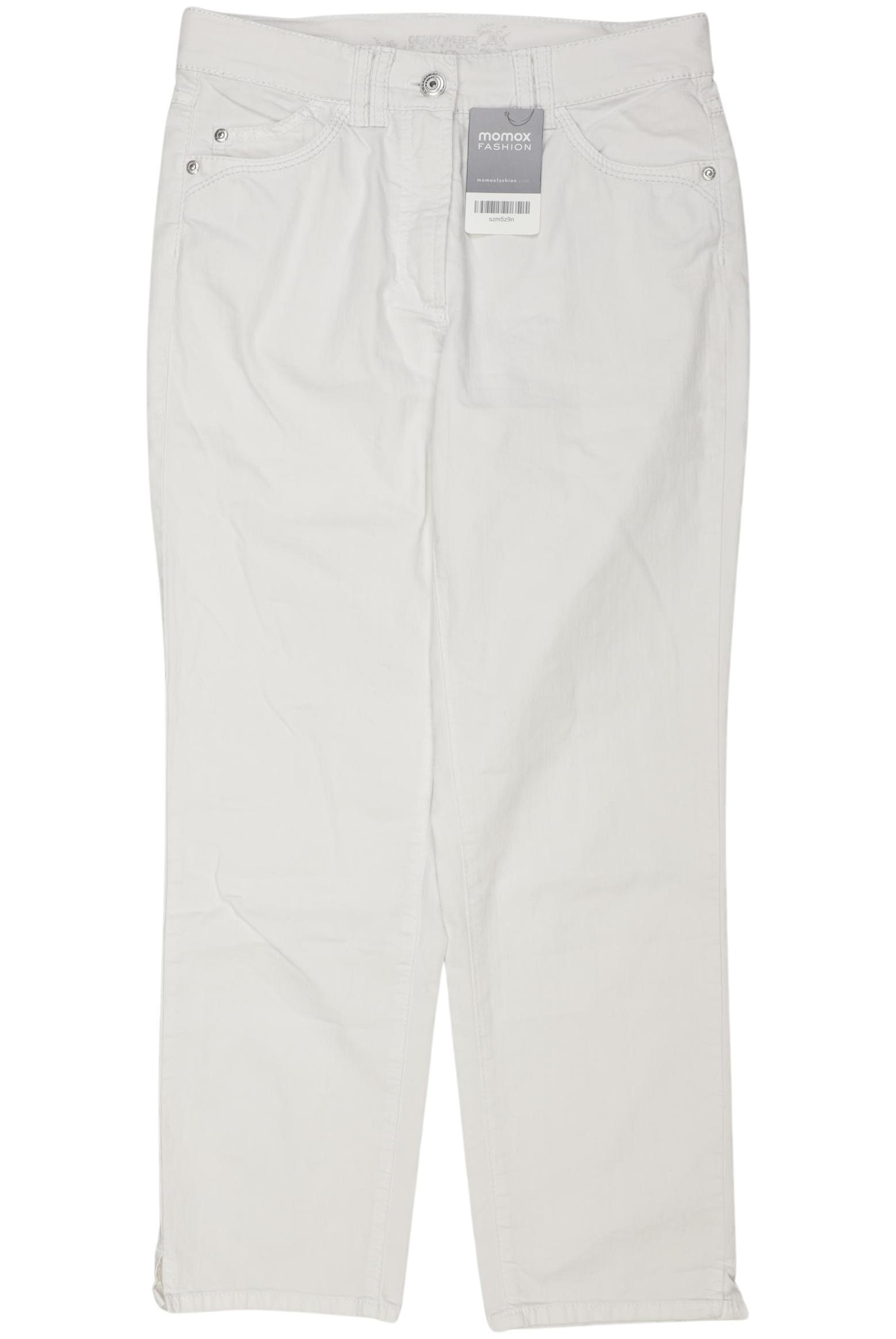 

Gerry Weber Damen Jeans, weiß, Gr. 36