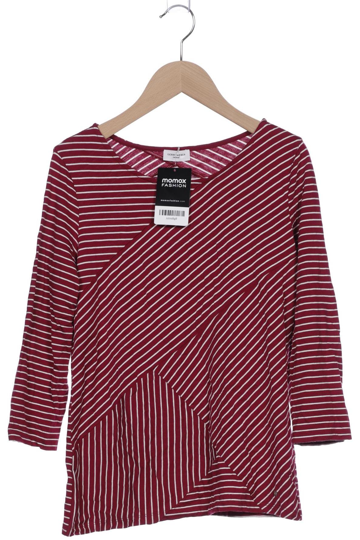 

Gerry Weber Damen T-Shirt, bordeaux, Gr. 36