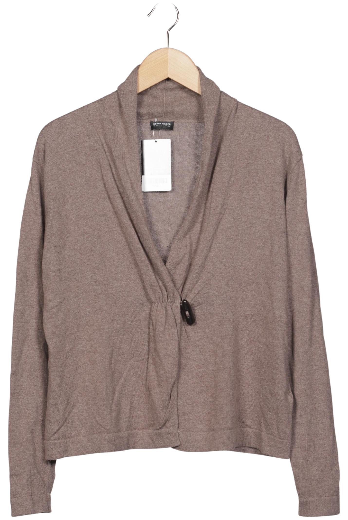 

Gerry Weber Damen Strickjacke, braun, Gr. 38