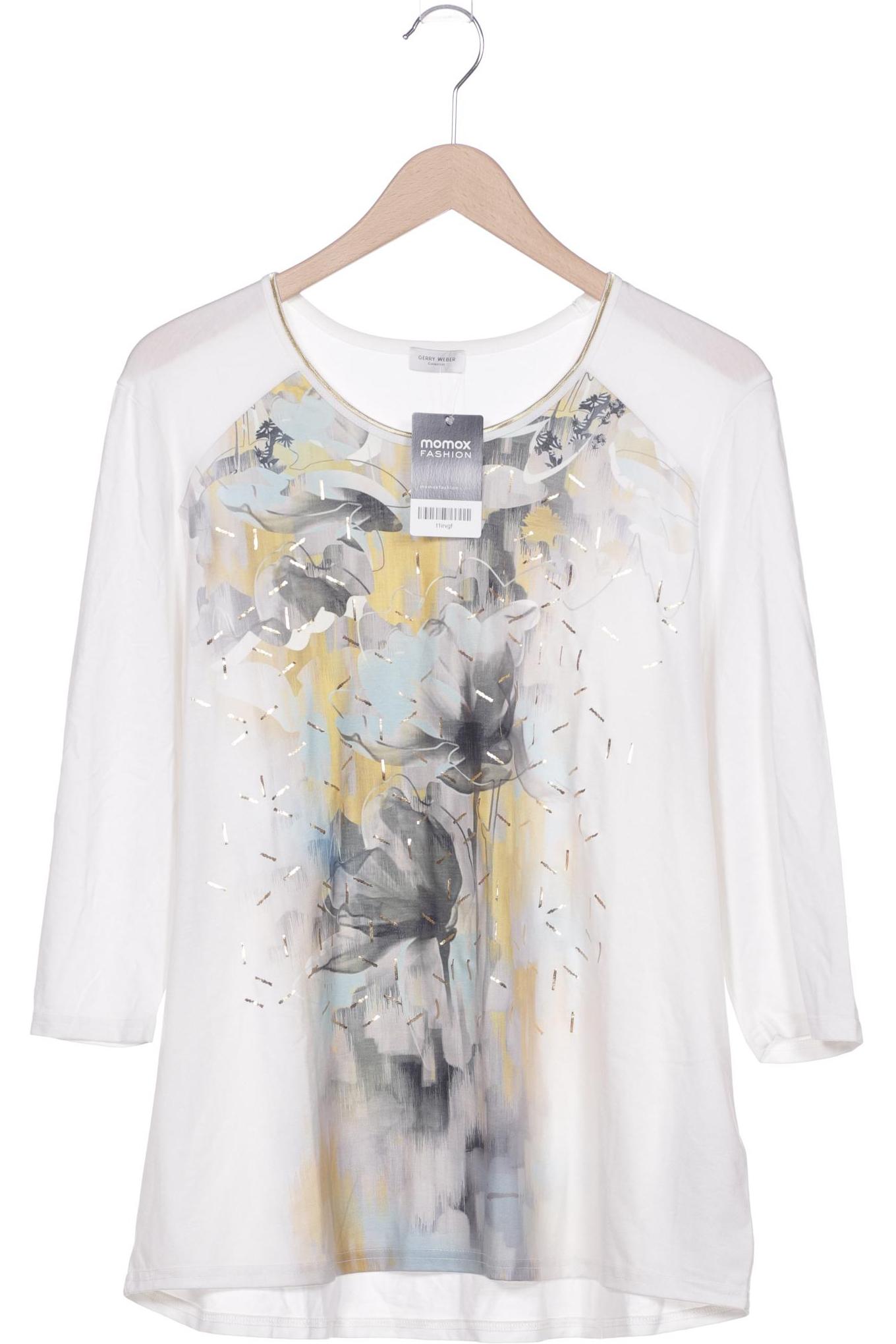 

Gerry Weber Damen Langarmshirt, cremeweiß, Gr. 46