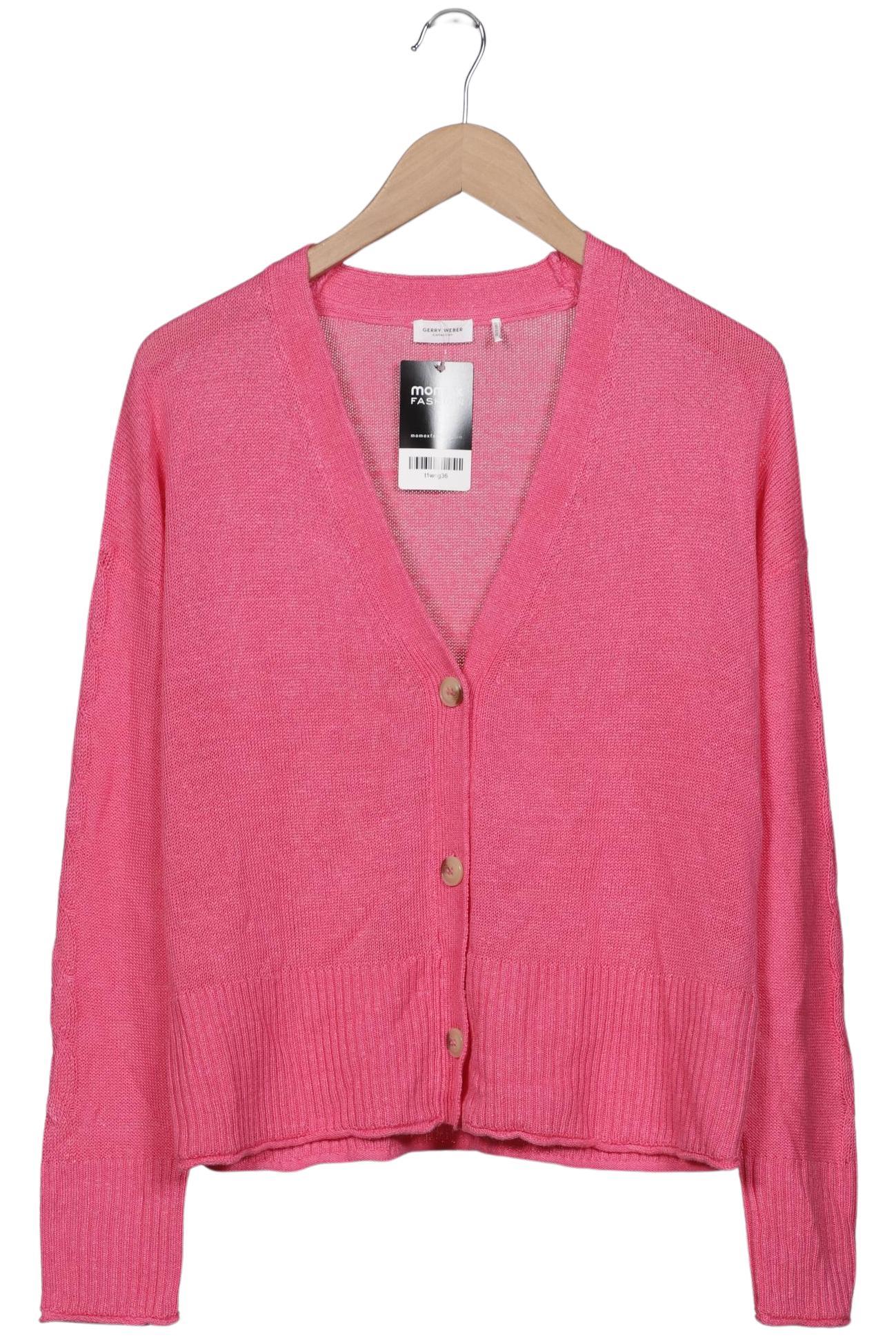 

Gerry Weber Damen Strickjacke, pink, Gr. 42