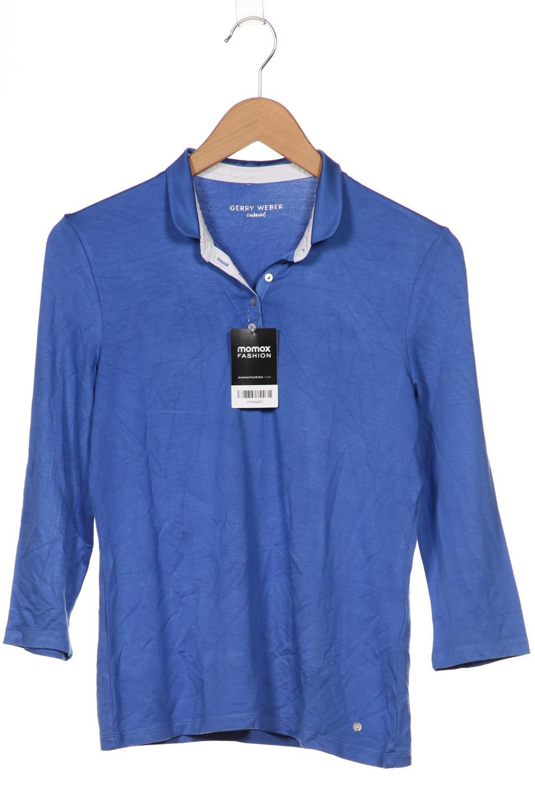 

Gerry Weber Damen Langarmshirt, blau, Gr. 36