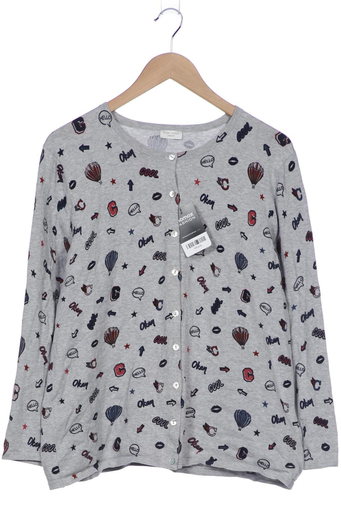 

Gerry Weber Damen Strickjacke, grau, Gr. 44