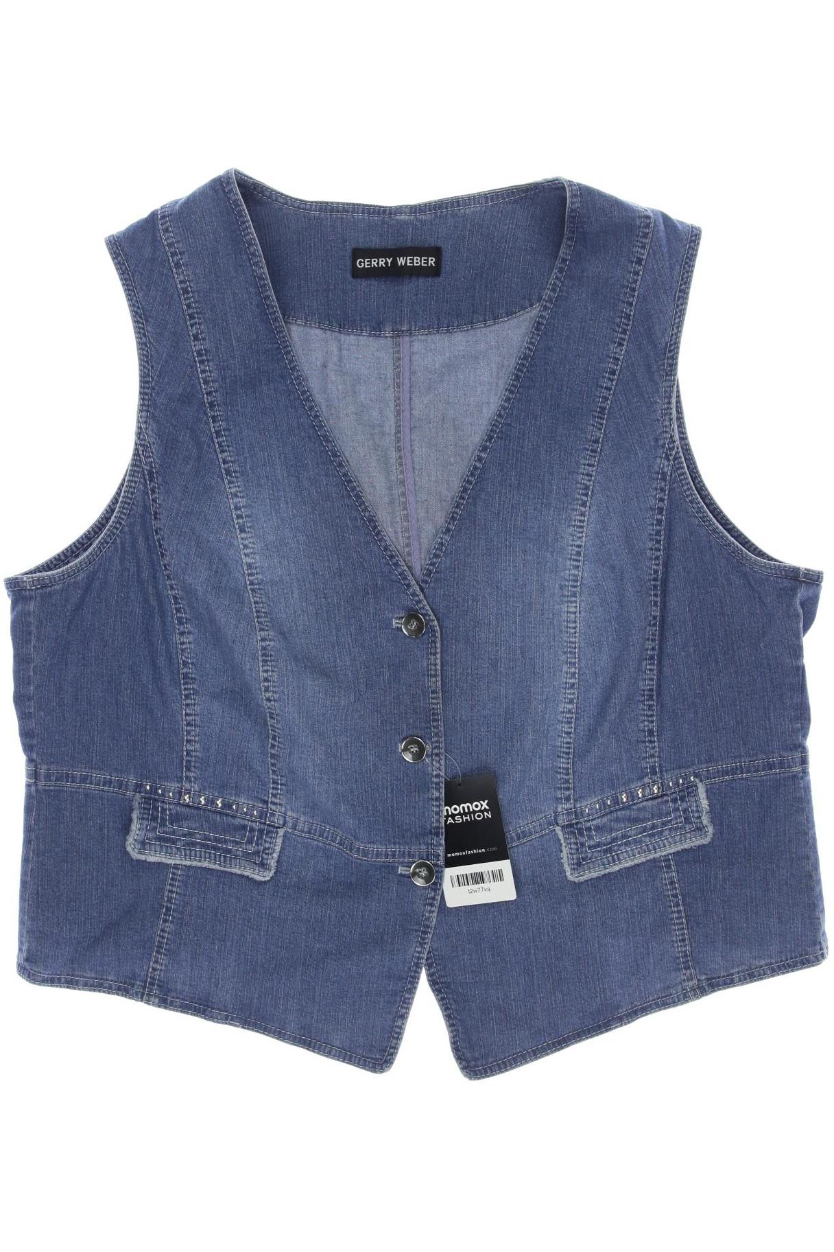 

Gerry Weber Damen Weste, blau, Gr. 48